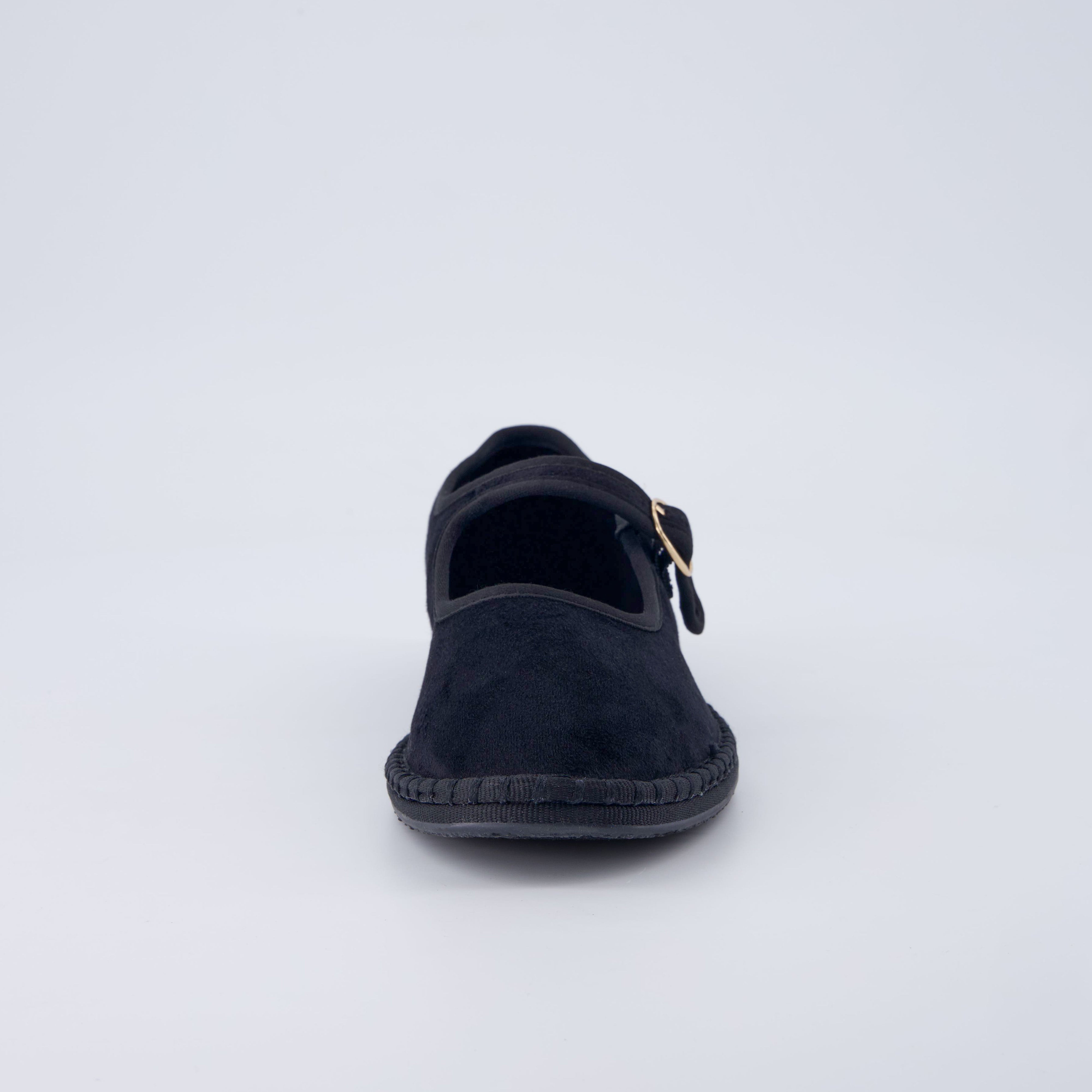 Missy Mary Jane Ballet Flats Brown Cow Mesh Medium