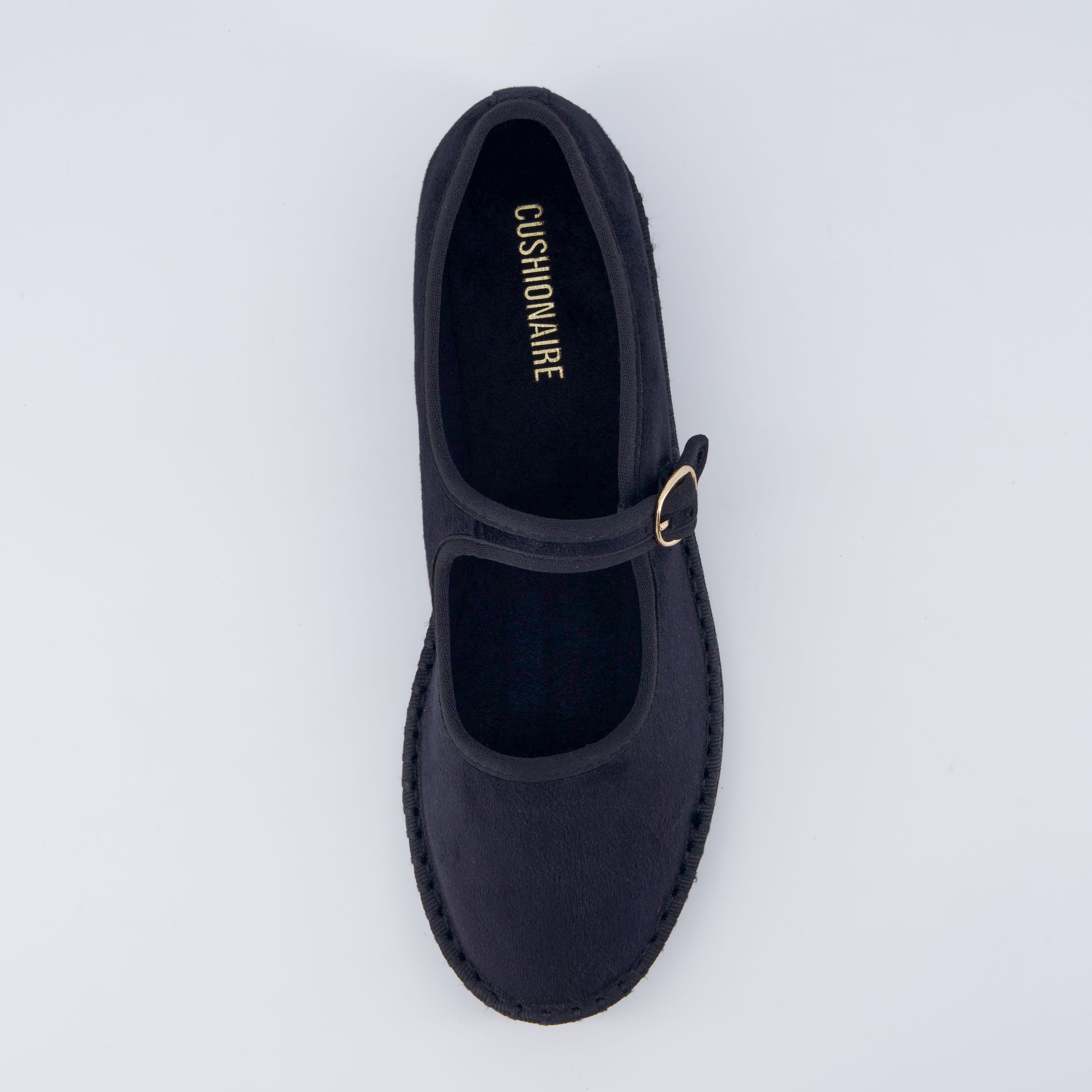 Missy Mary Jane Ballet Flats Brown Cow Mesh Medium