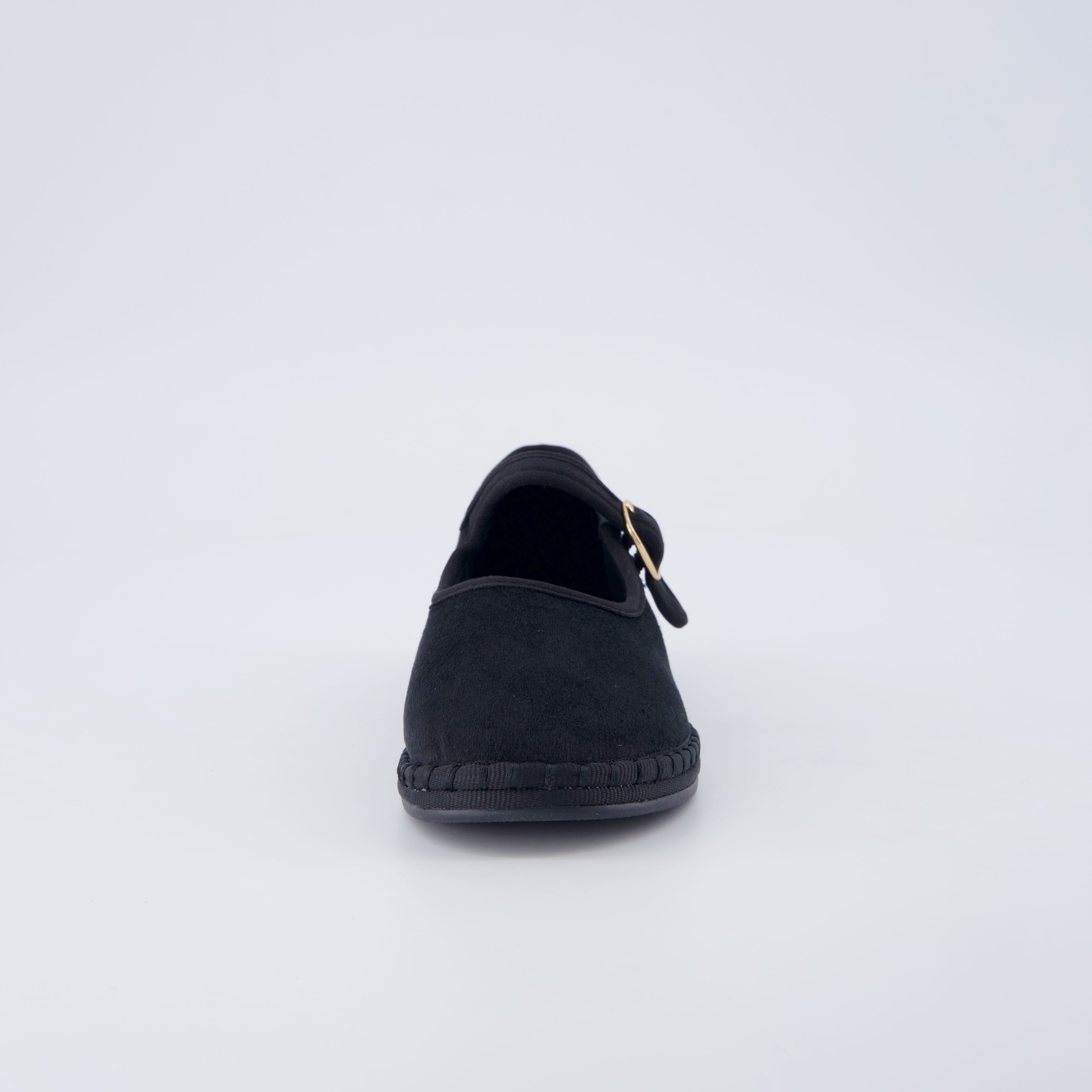 Missy Kids Mary Jane Flats Black Medium