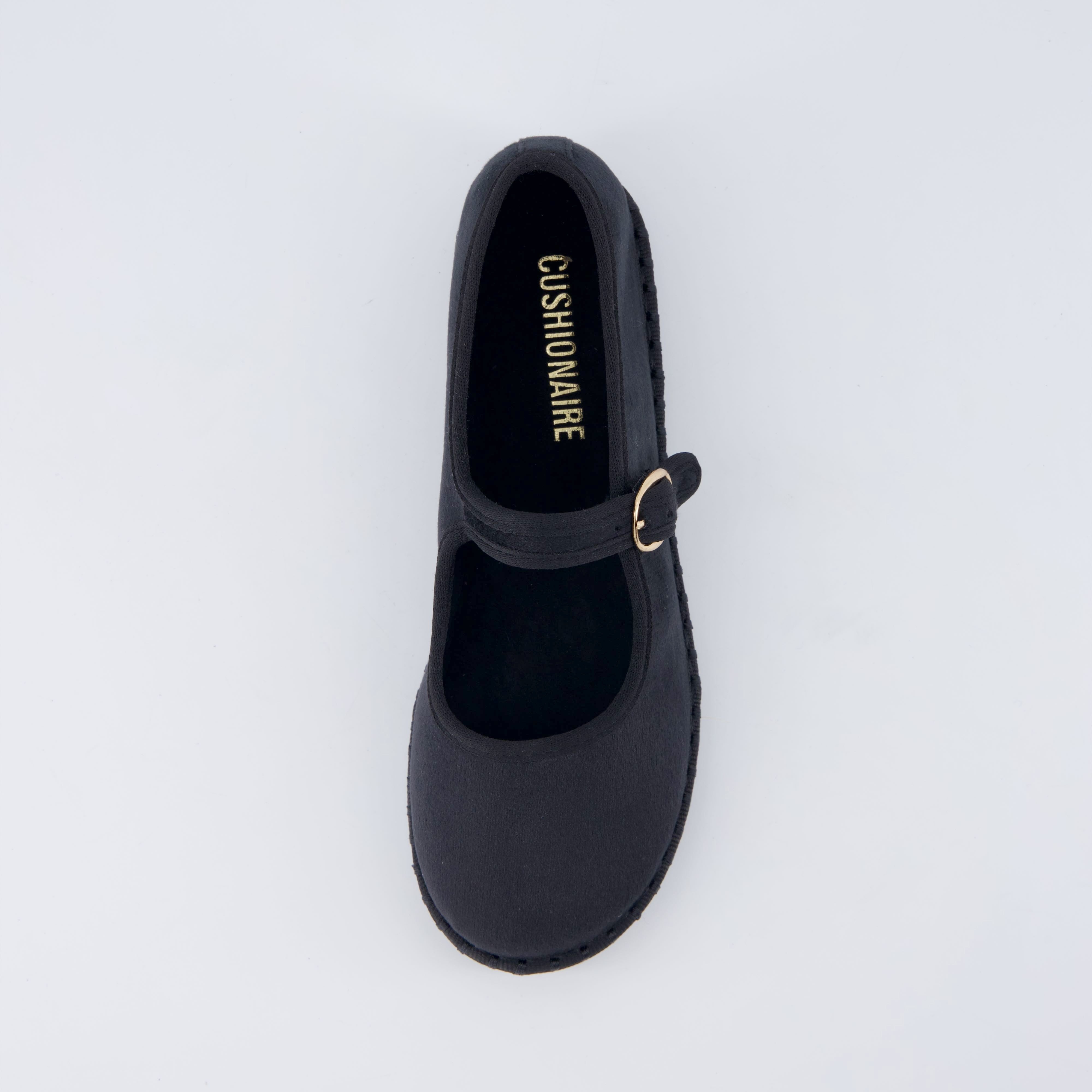 Missy Kids Mary Jane Flats Black Medium