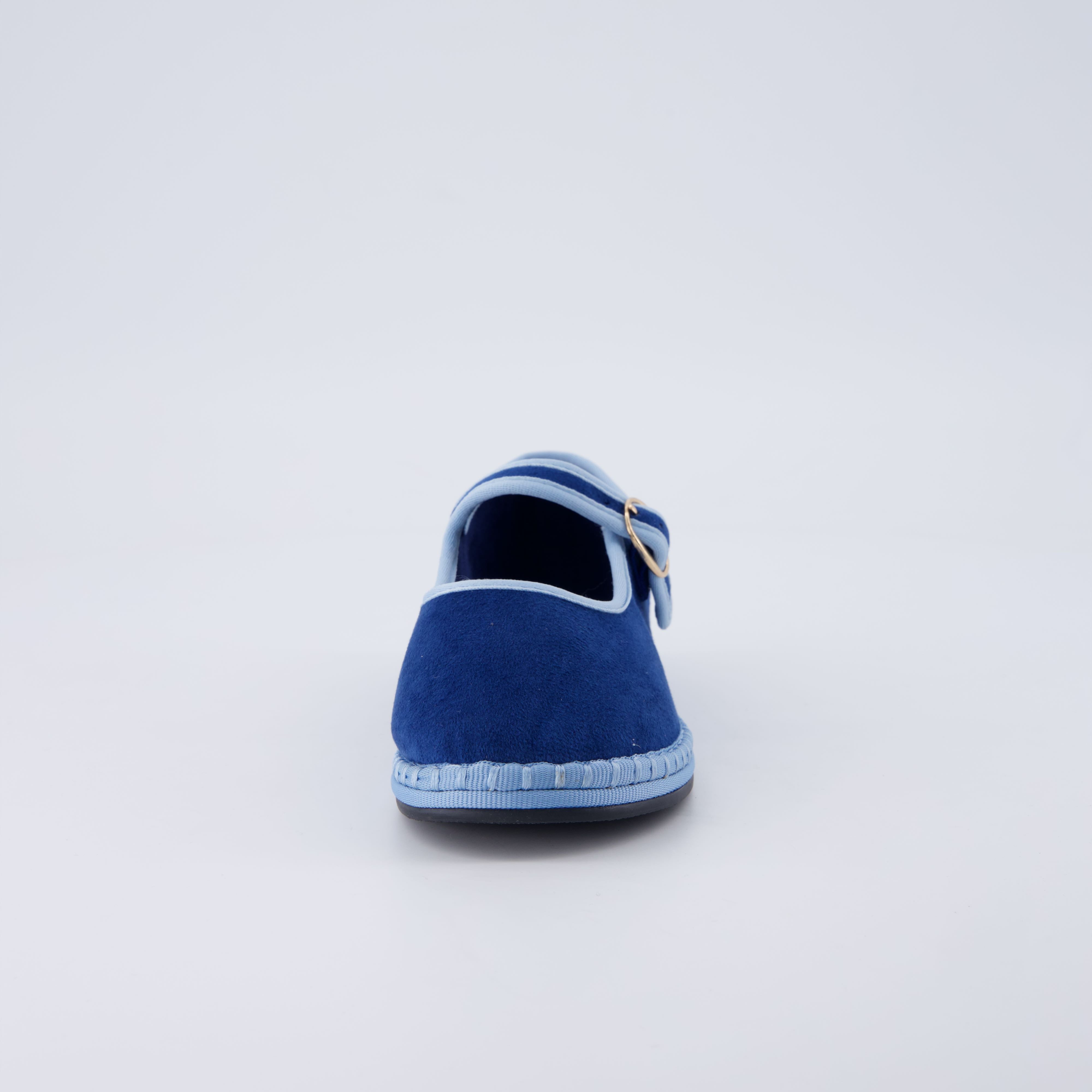 Missy Kids Mary Jane Flats Blue Blue Medium