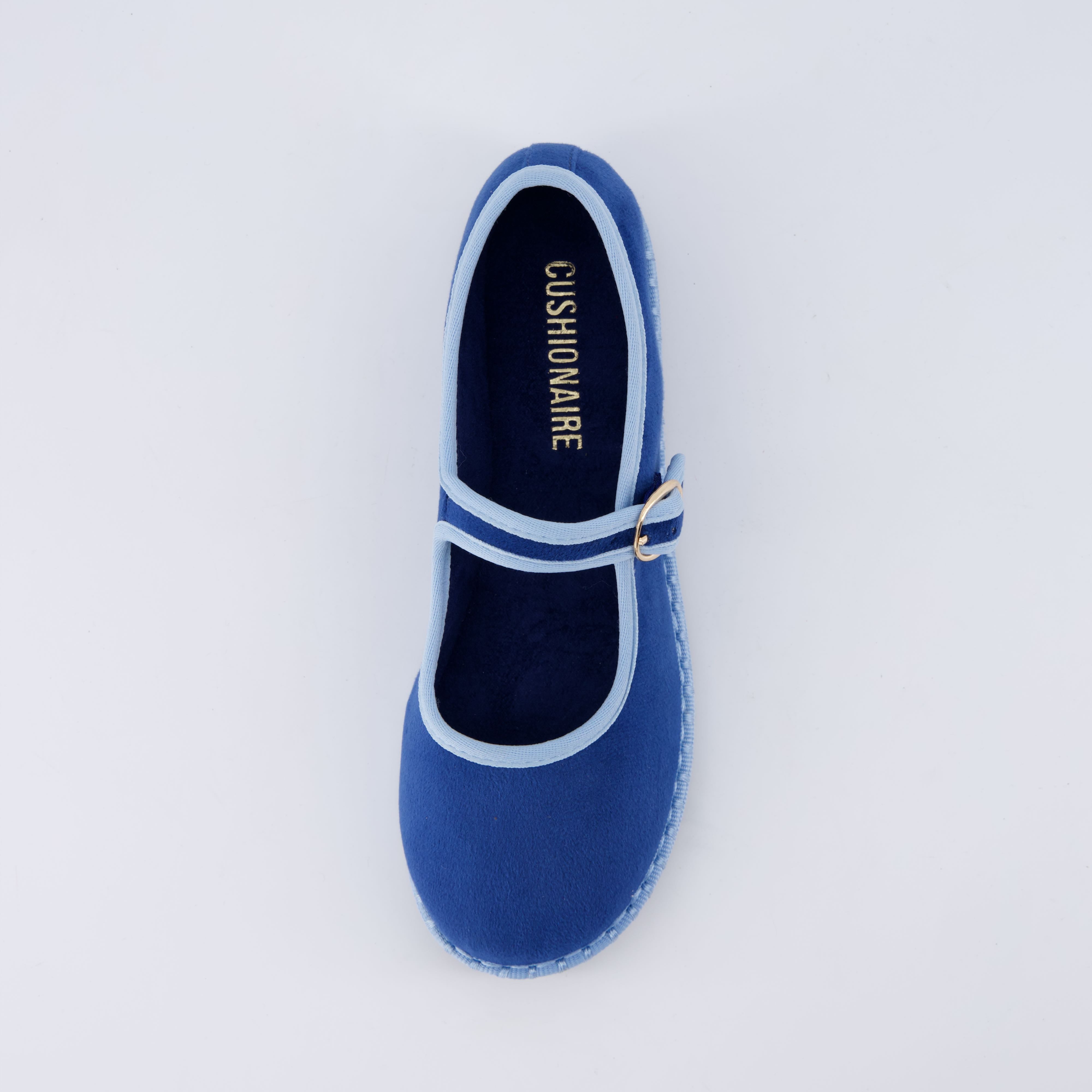 Missy Kids Mary Jane Flats Blue Blue Medium