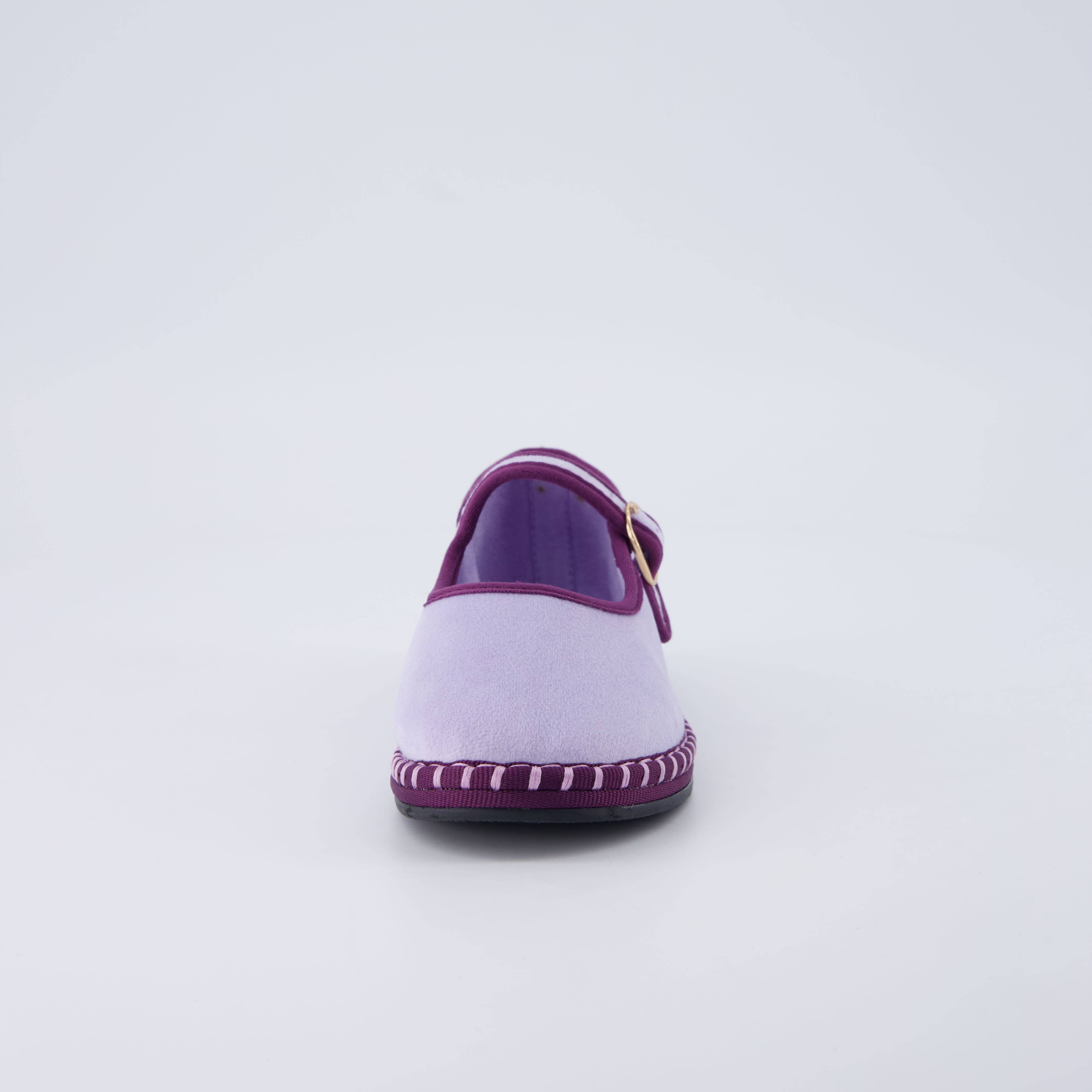 Missy Kids Mary Jane Flats Lavender Purple Medium