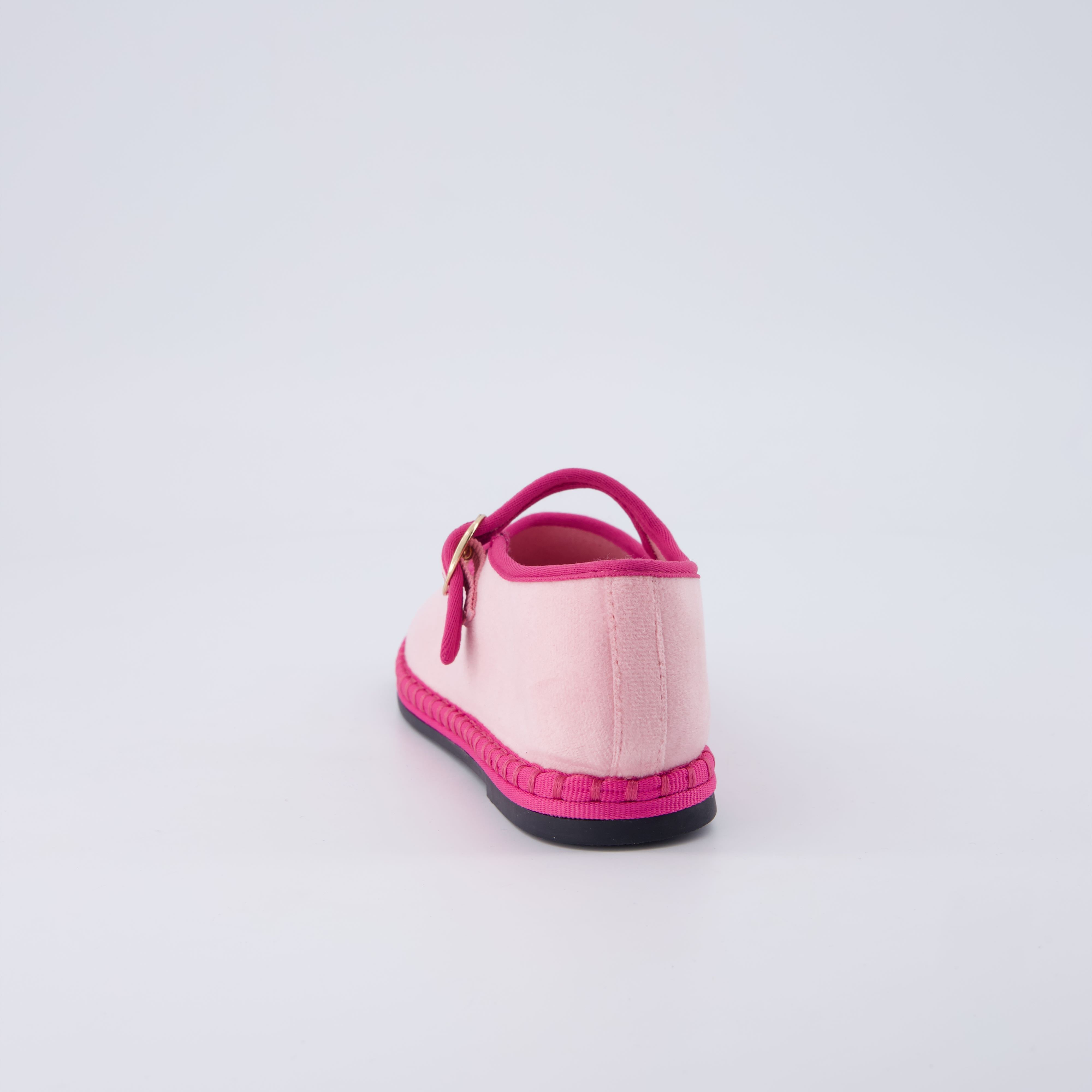 Missy Kids Mary Jane Flats Pink Fuchsia Medium