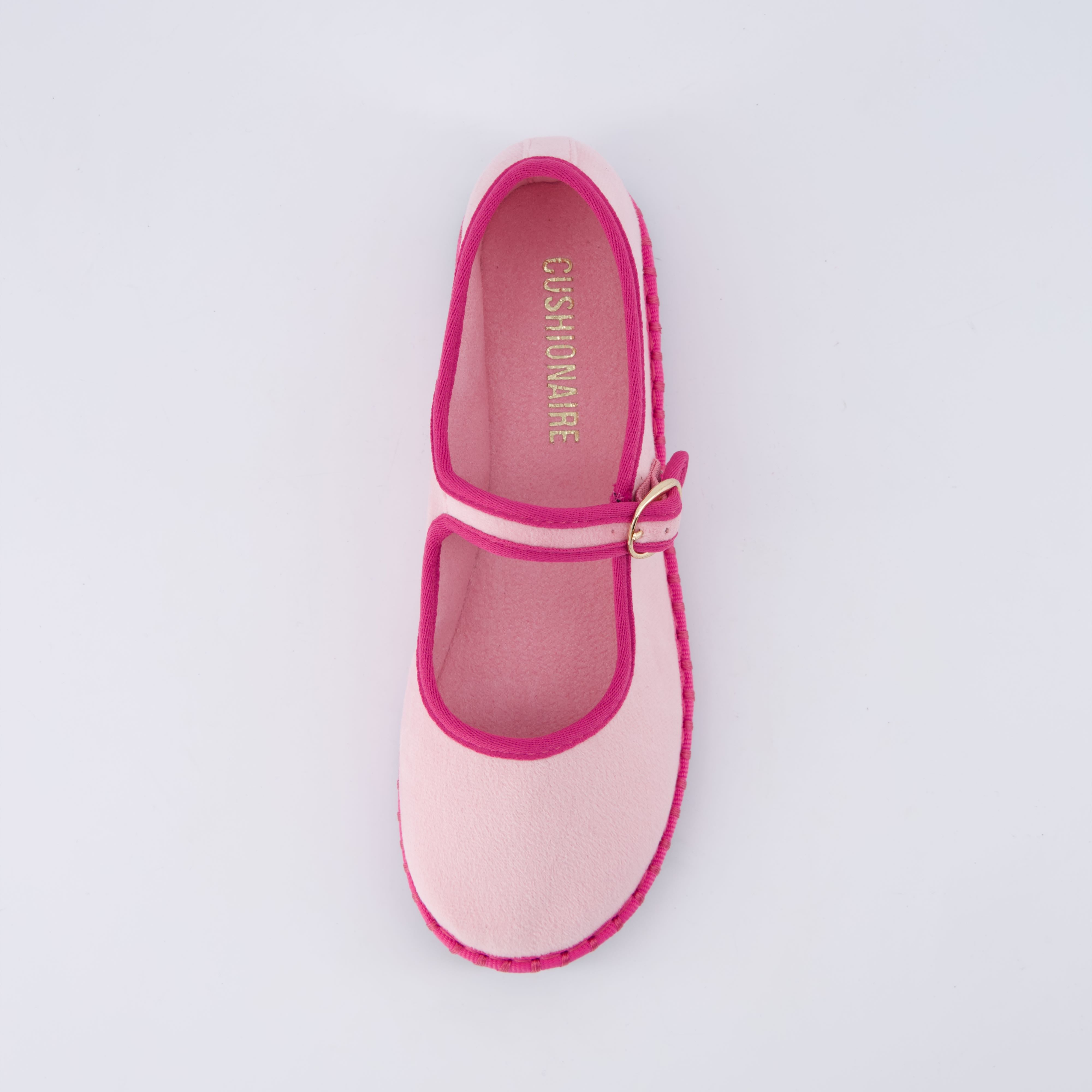 Missy Kids Mary Jane Flats Pink Fuchsia Medium