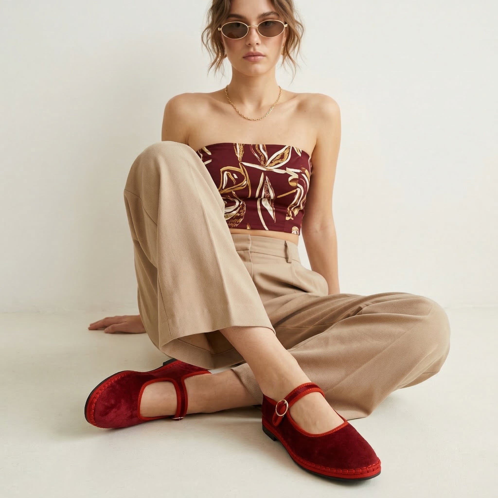 Cushionaire Missy Mary Jane Ballet Flats for Women, Breathable