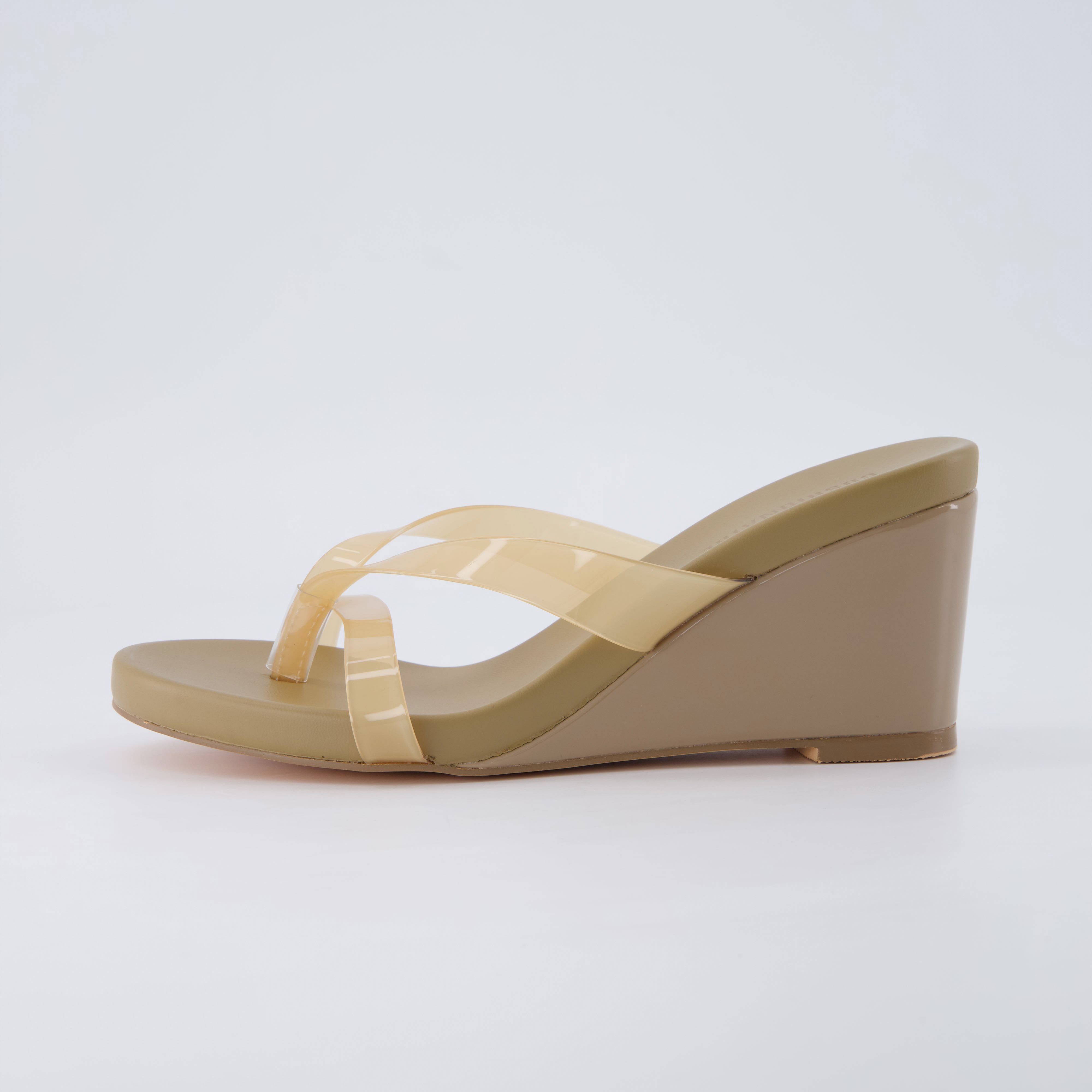 Mona Slip-On Lightweight Sandals Nude Medium