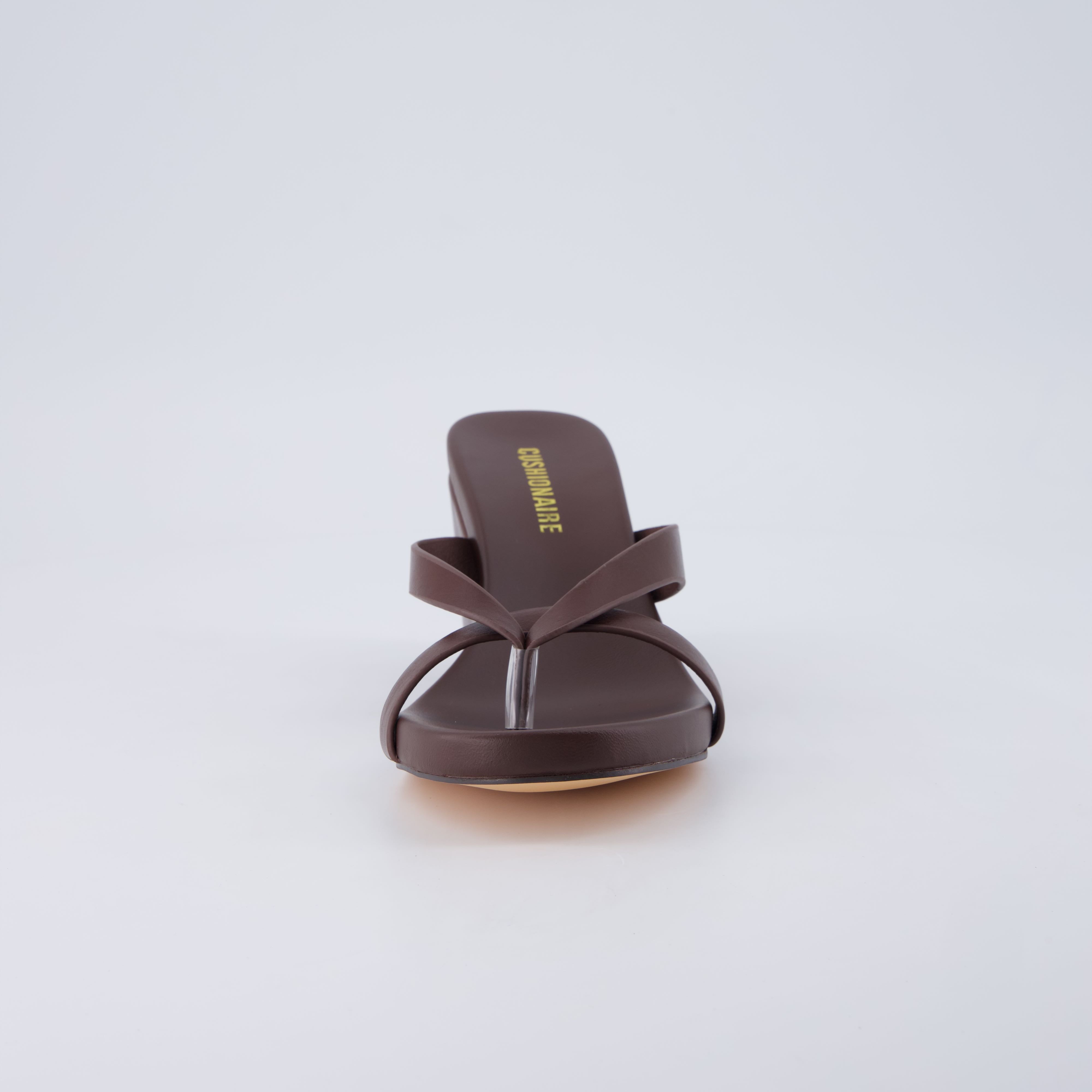Mona Slip-On Lightweight Sandals Brown Medium