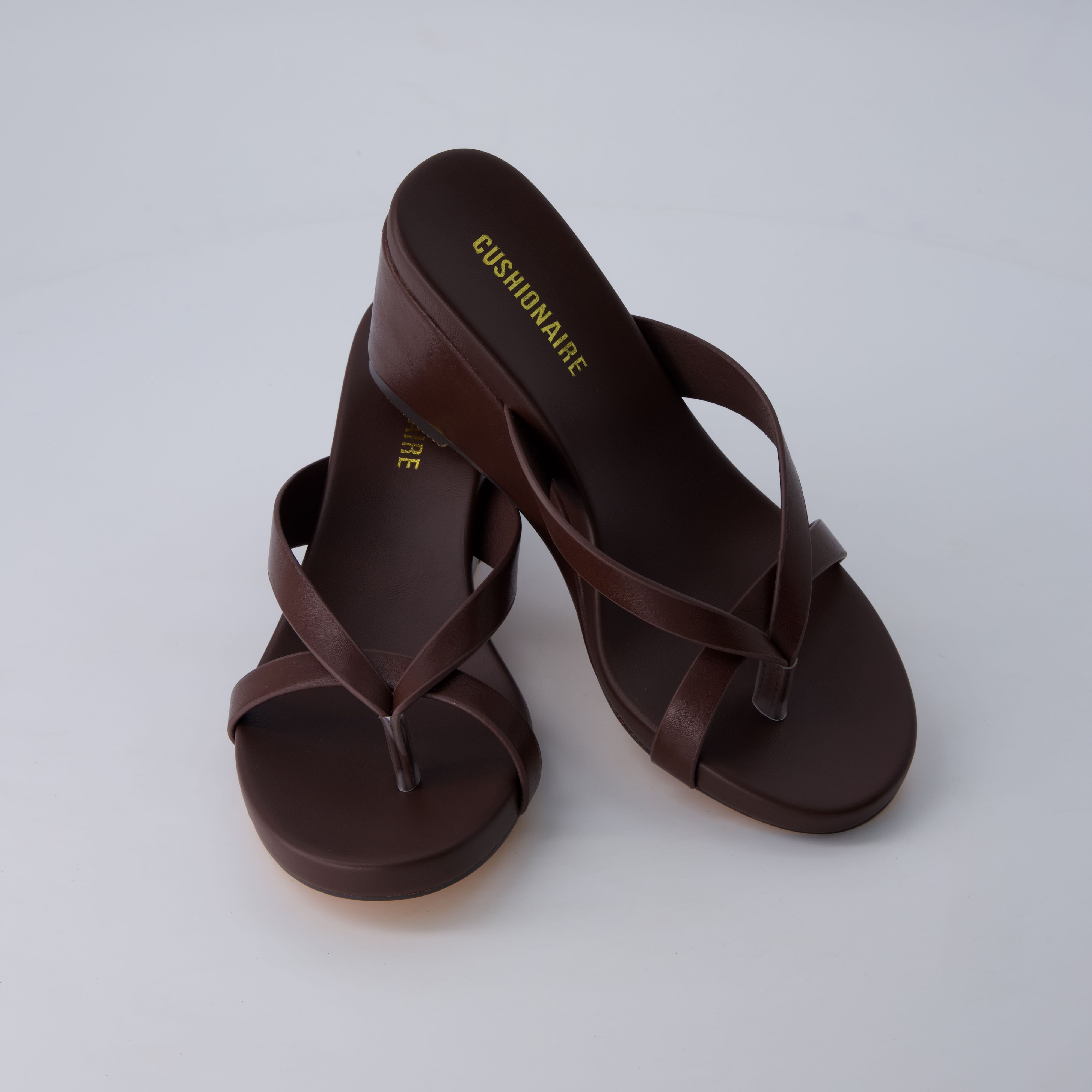 Mona Slip-On Lightweight Sandals Brown Medium