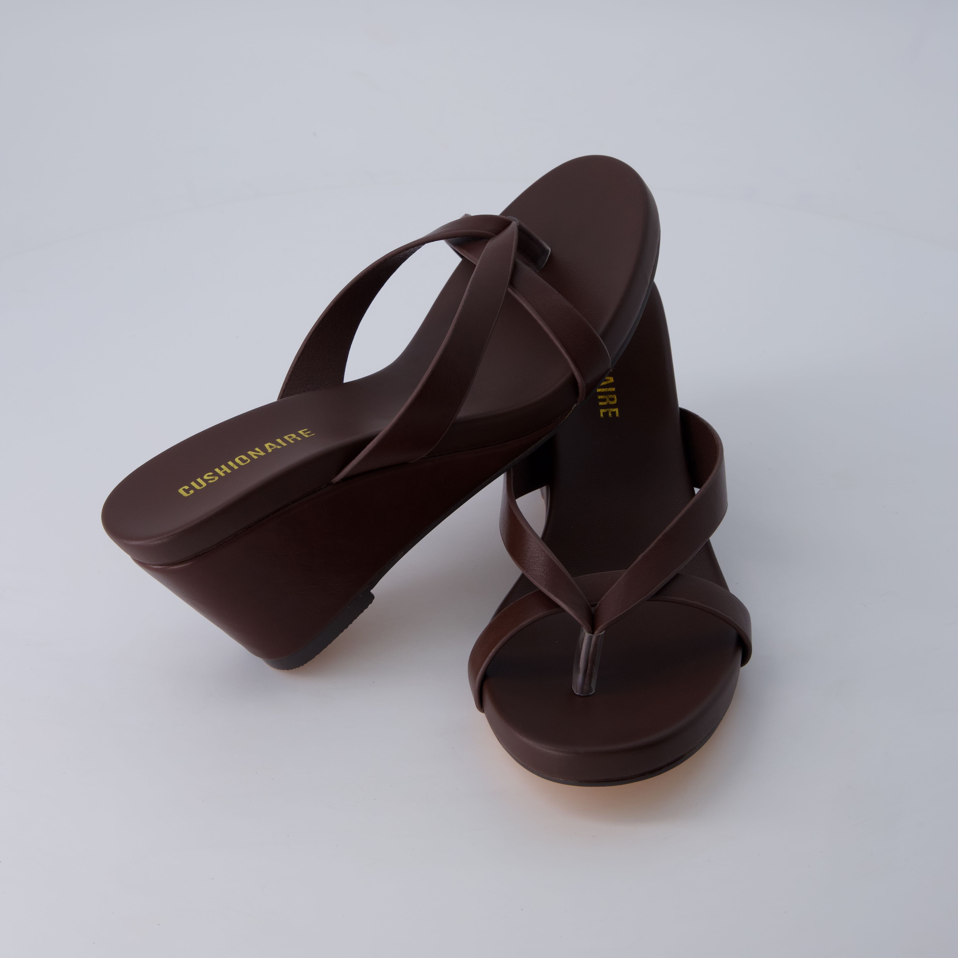 Mona Slip-On Lightweight Sandals Brown Medium