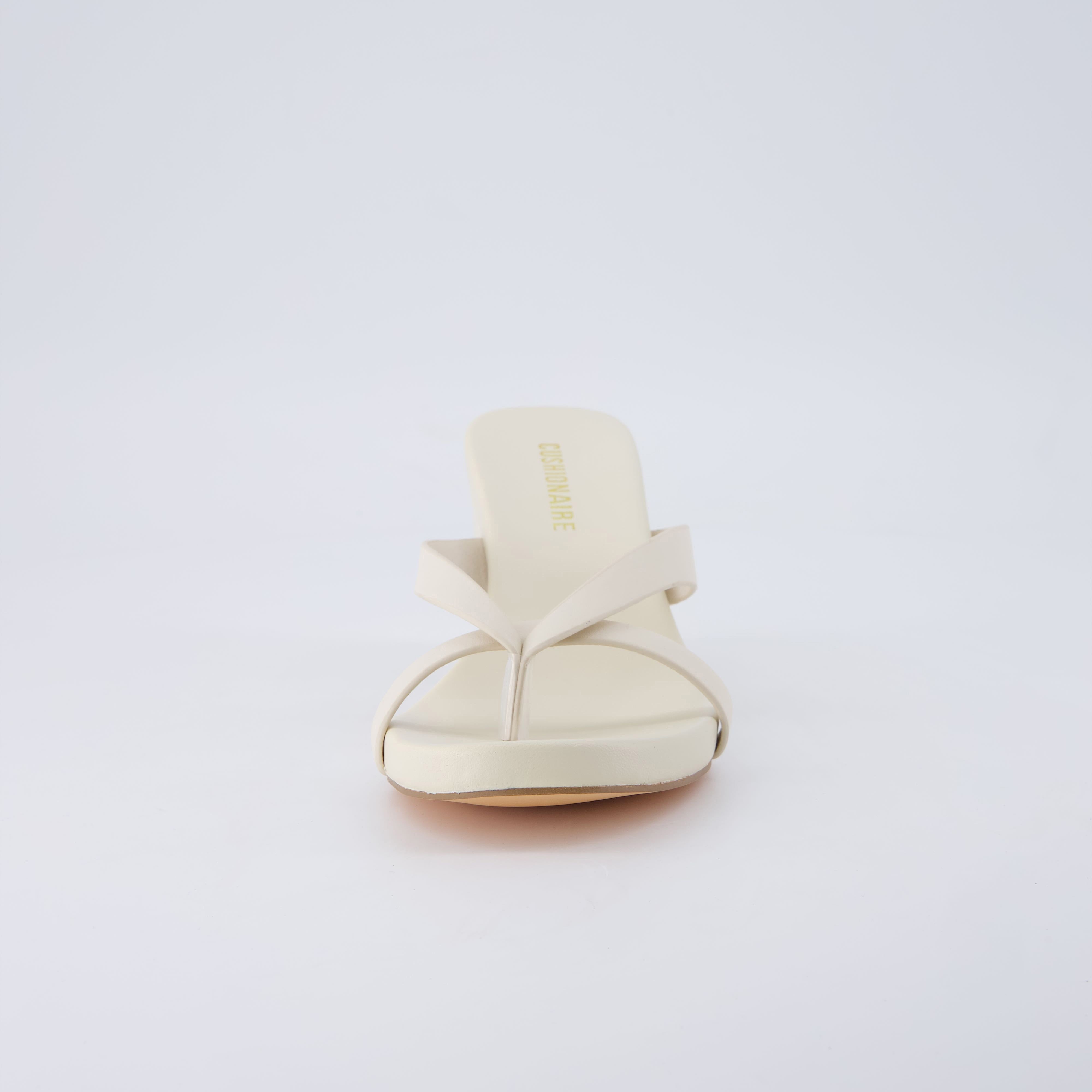 Mona Slip-On Lightweight Sandals Cream Medium