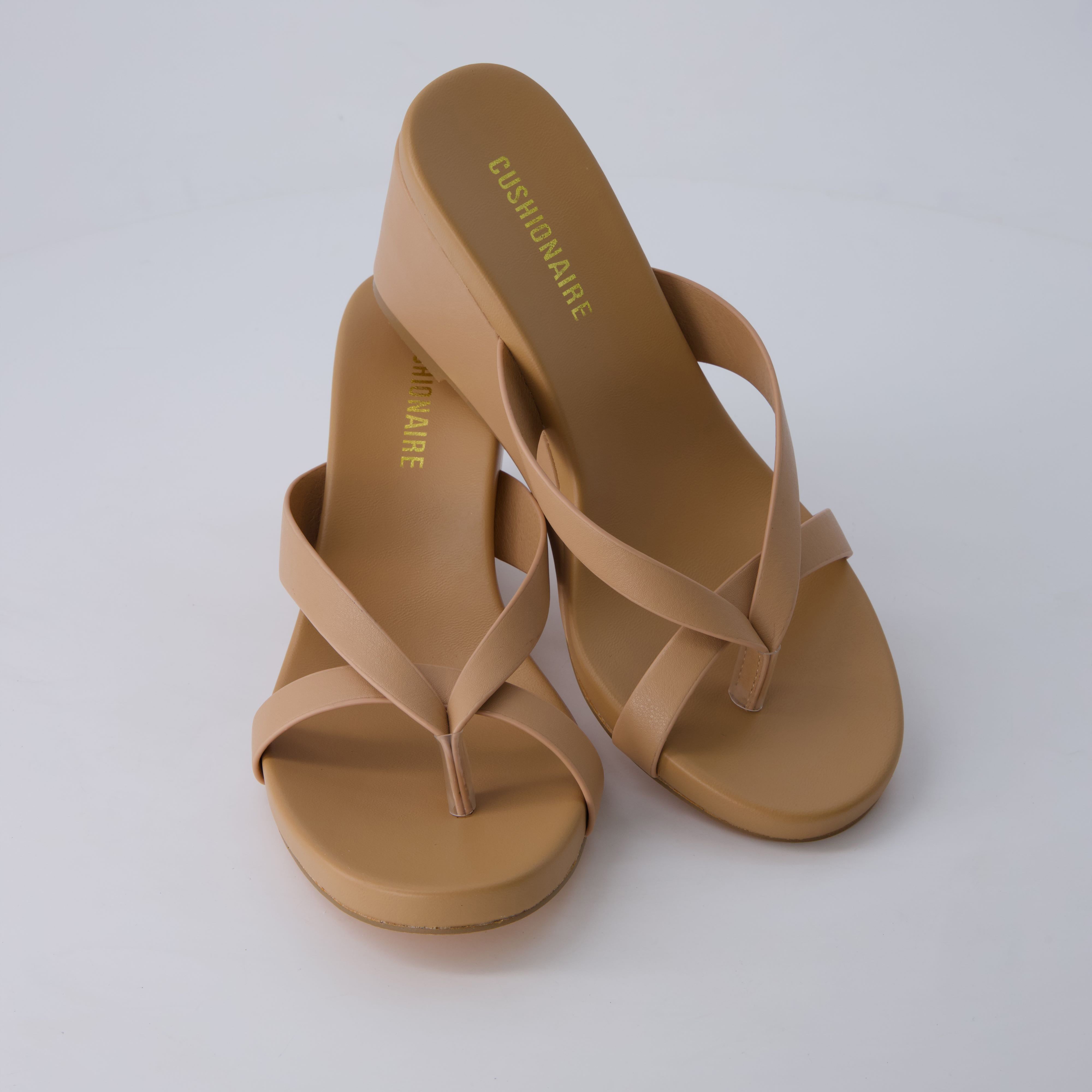 Mona Slip-On Lightweight Sandals Tan Medium