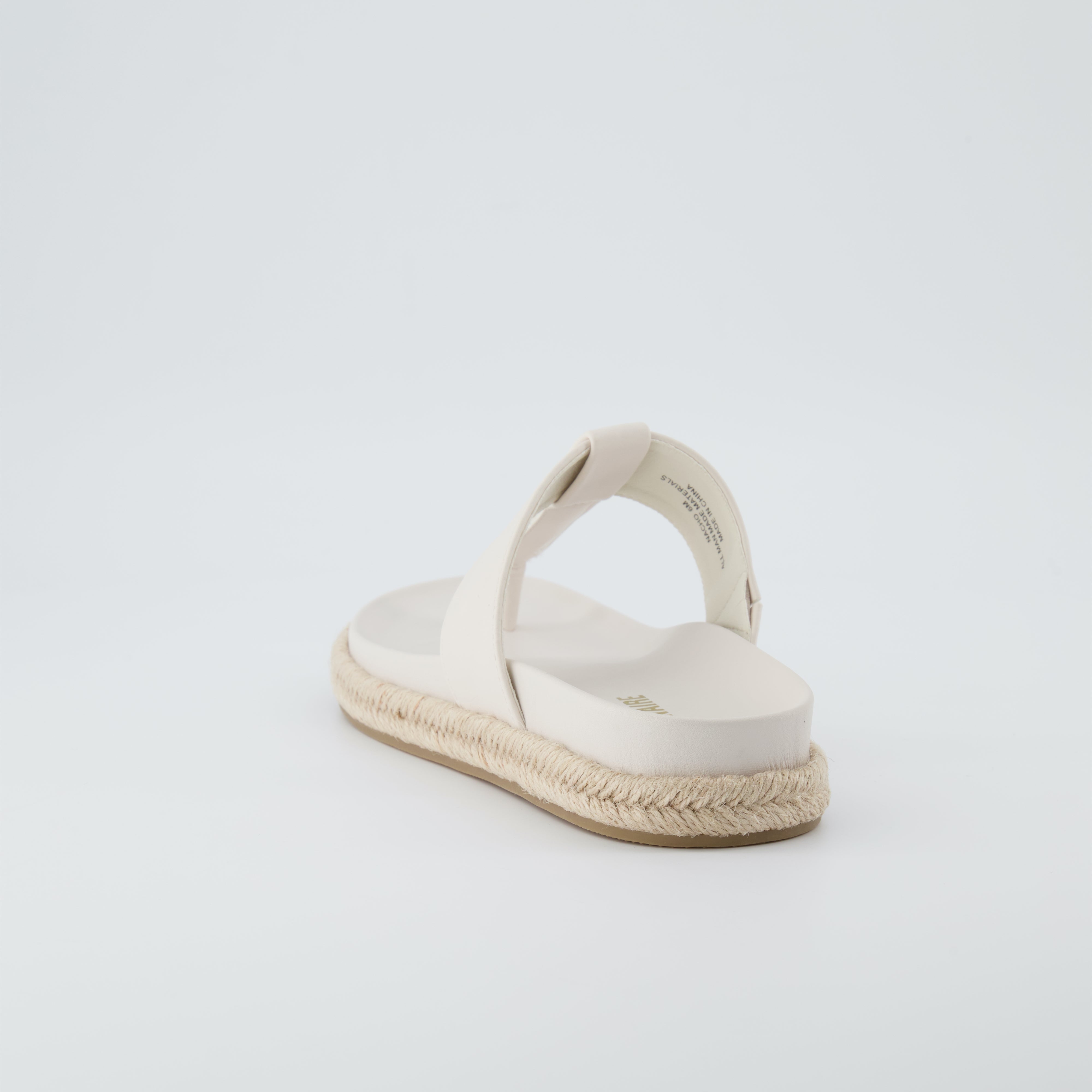Nacho Espadrille Footbed Sandal Bone
