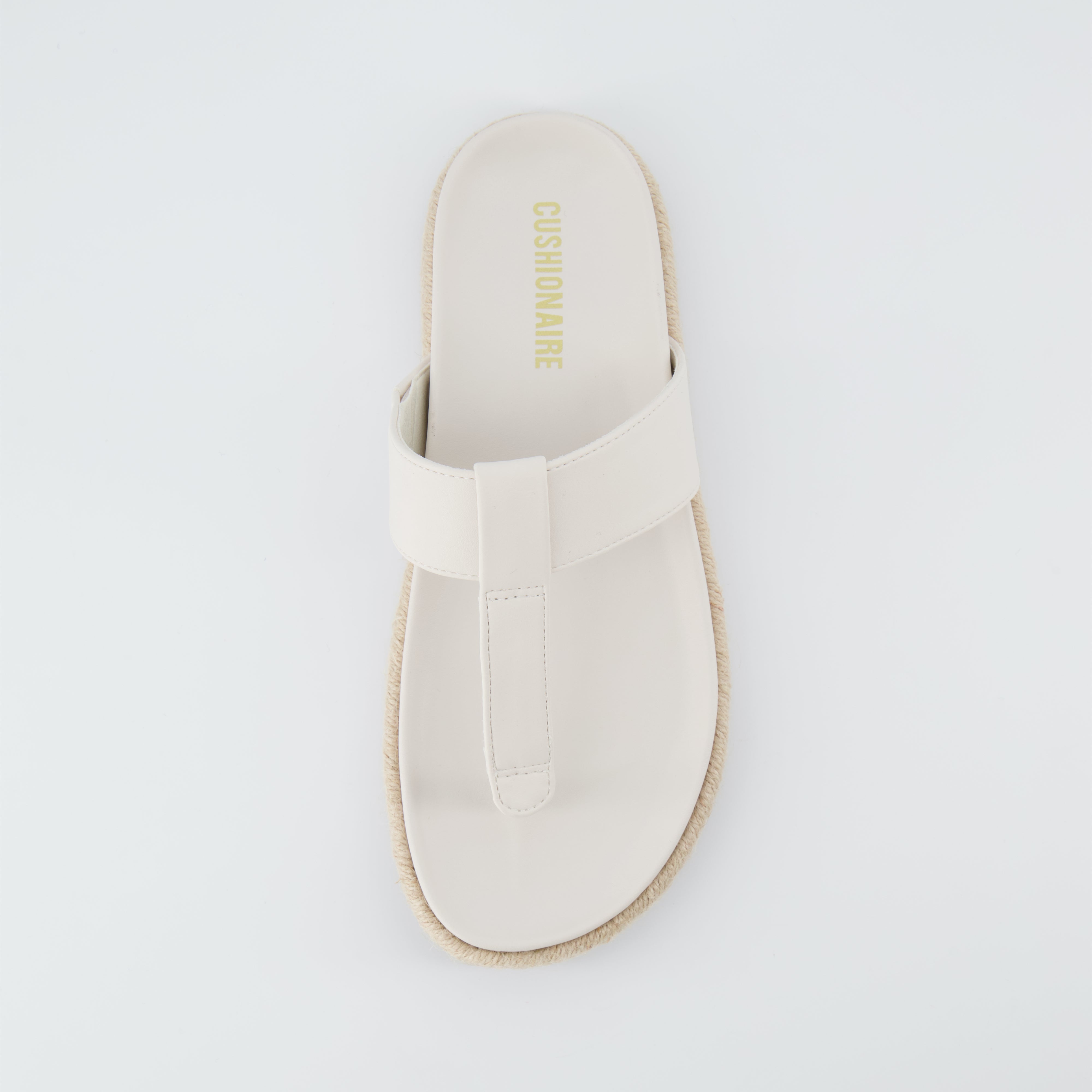 Nacho Espadrille Footbed Sandal Bone