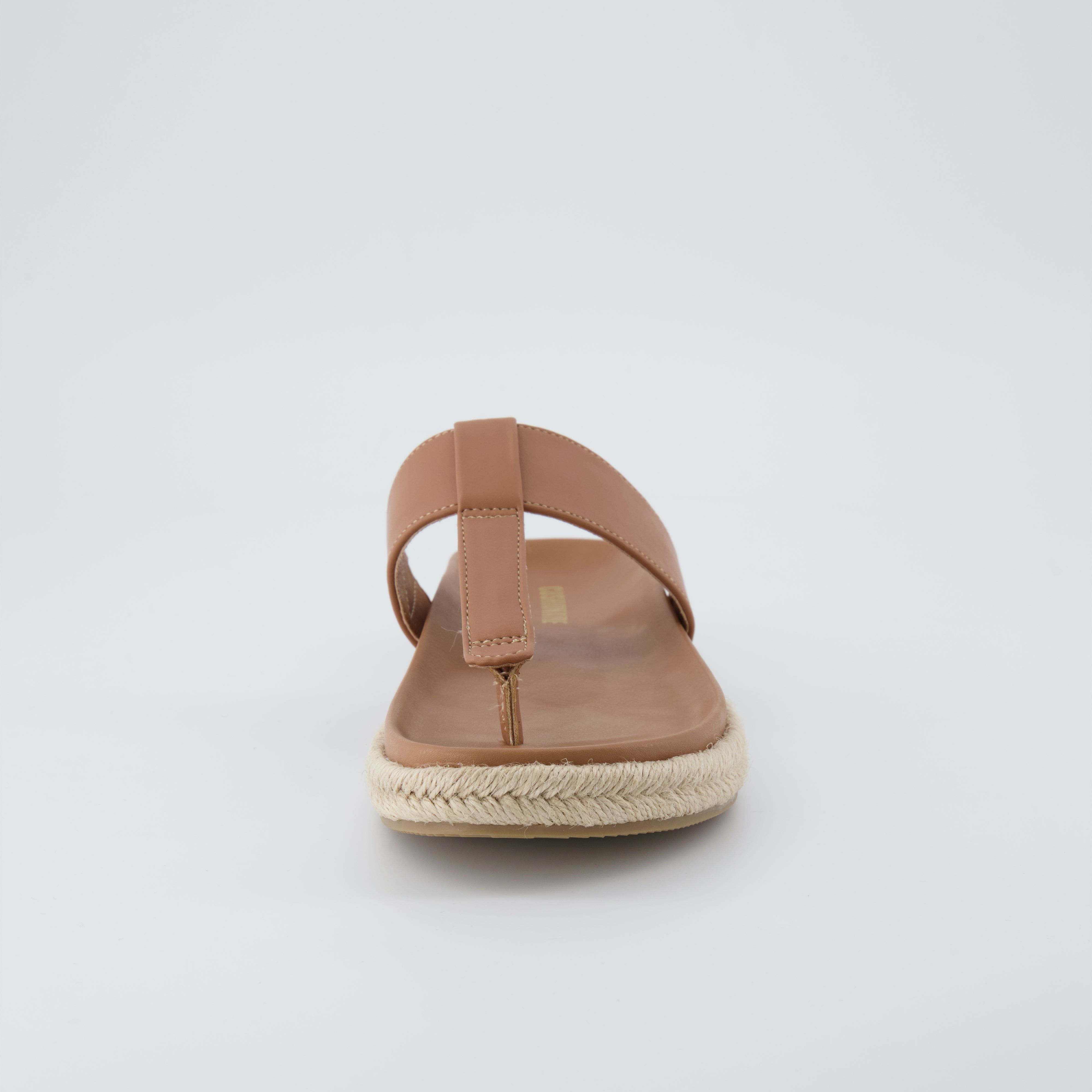 Nacho Espadrille Footbed Sandal Latte