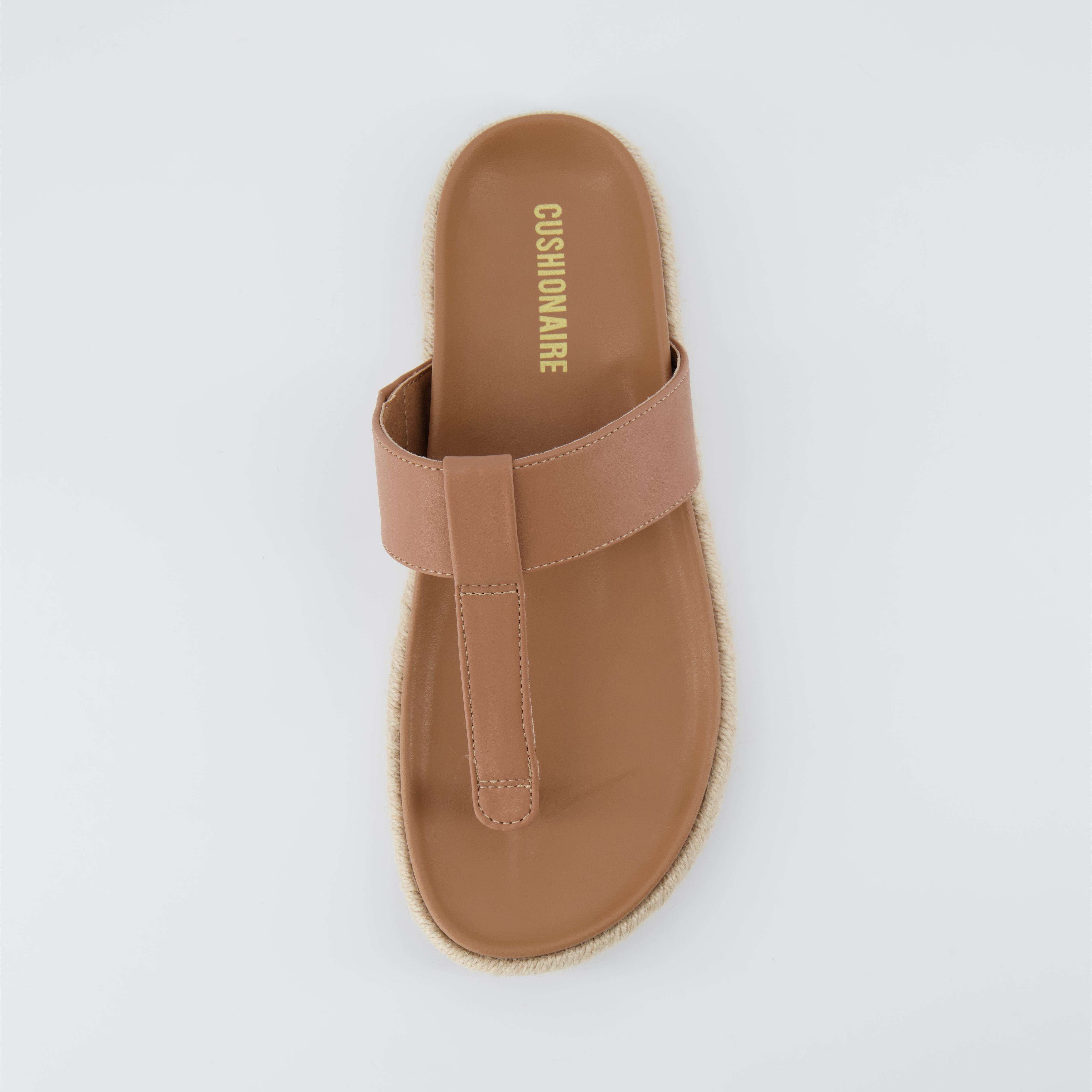 Nacho Espadrille Footbed Sandal Latte