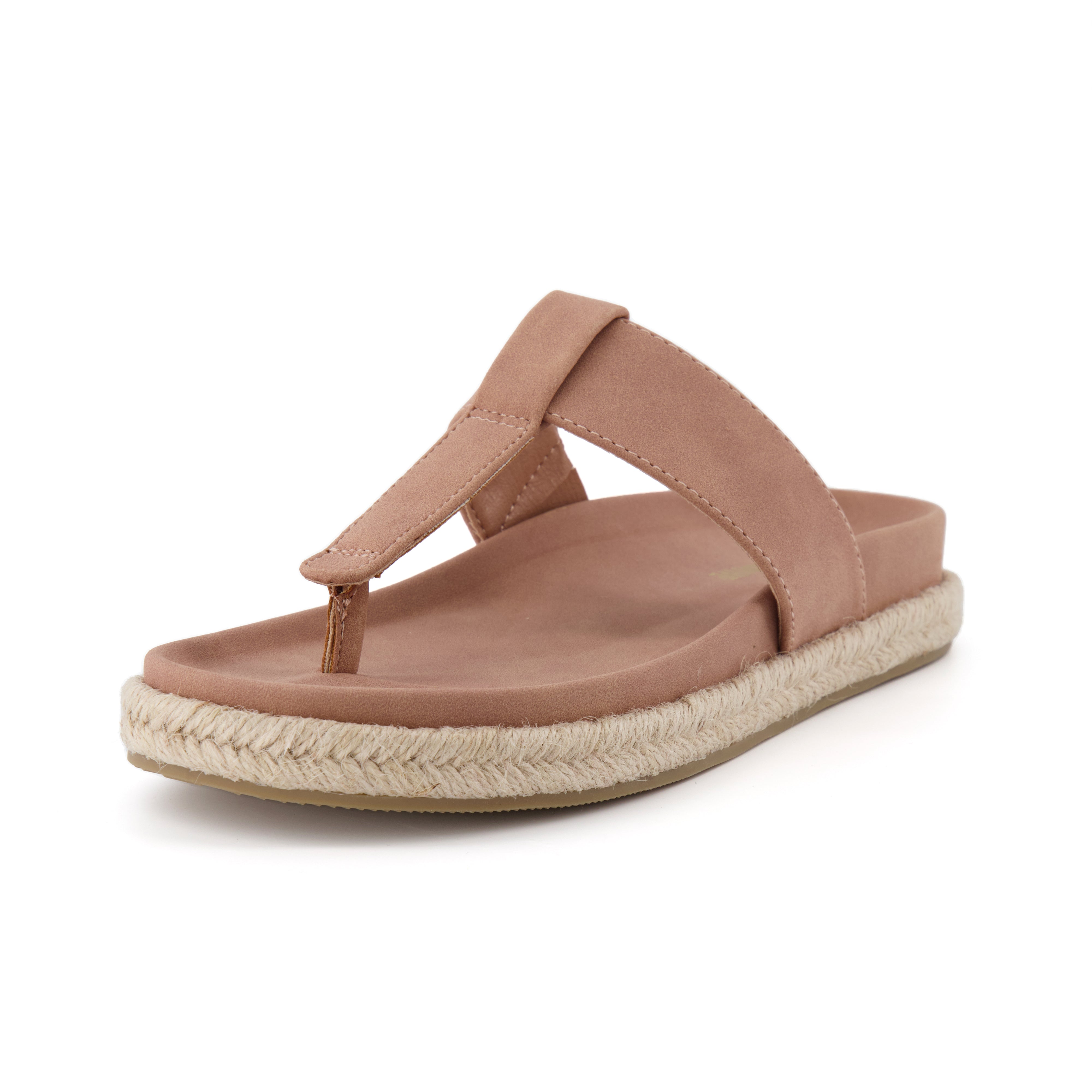 Nacho Espadrille Footbed Sandal Mauve