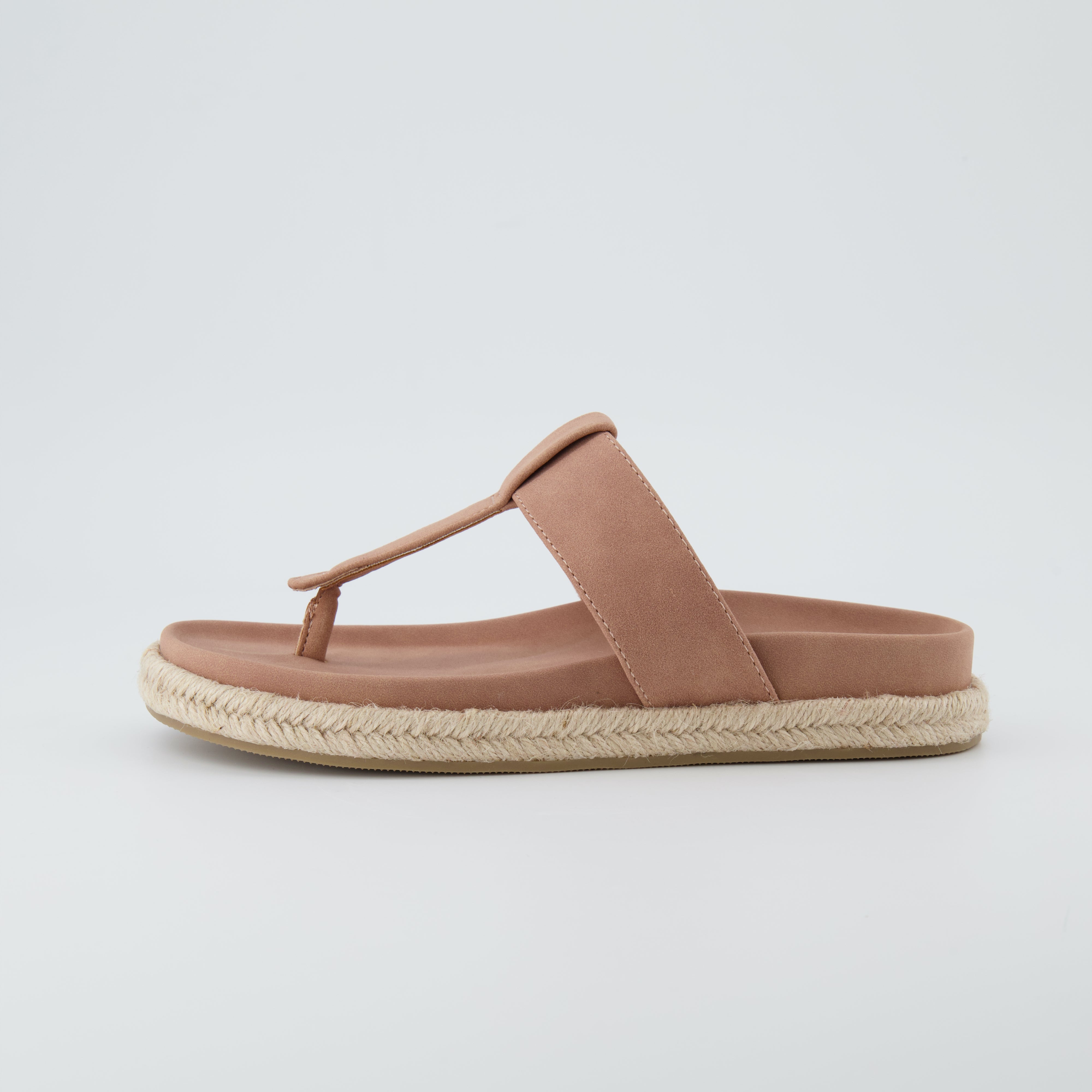 Nacho Espadrille Footbed Sandal Mauve