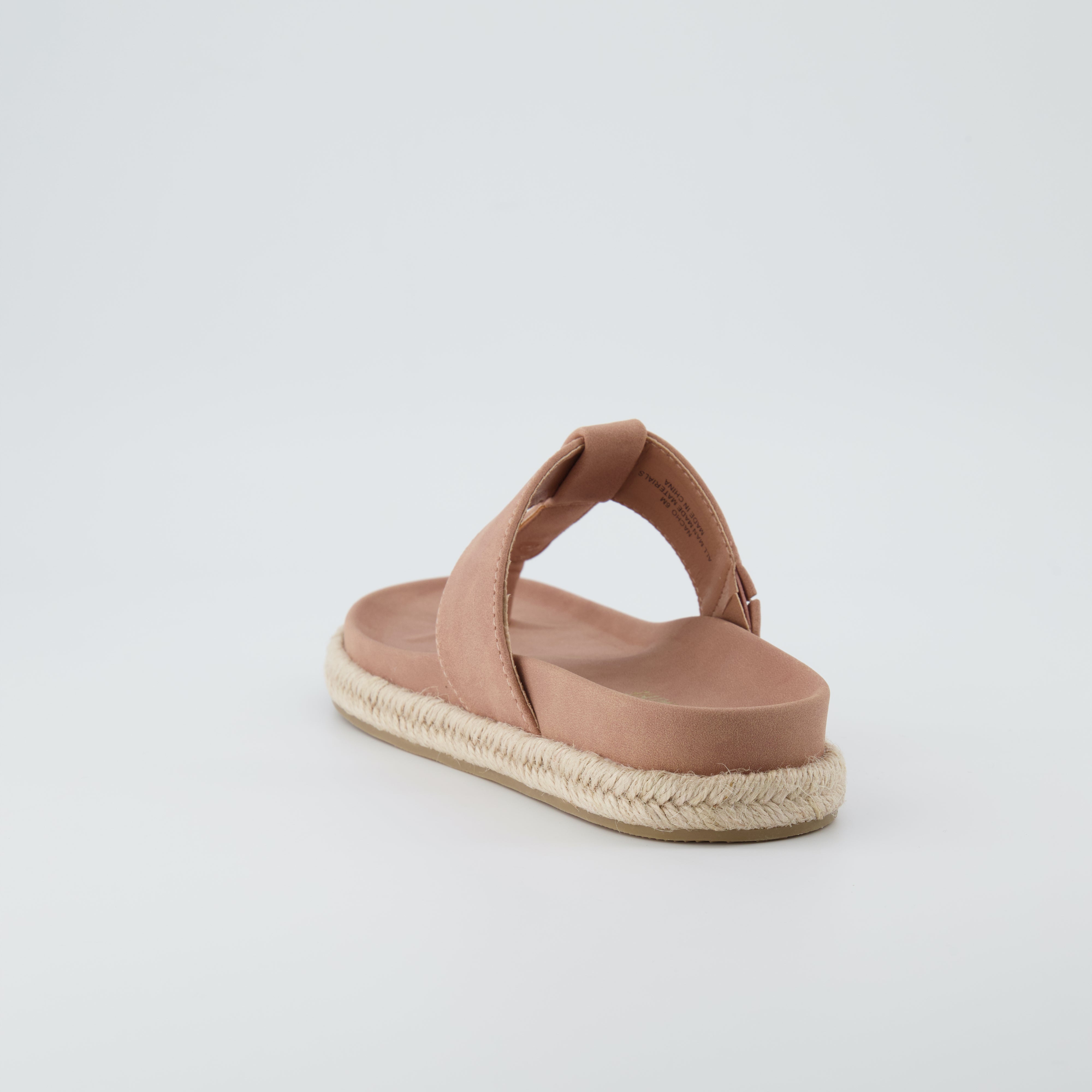 Nacho Espadrille Footbed Sandal Mauve