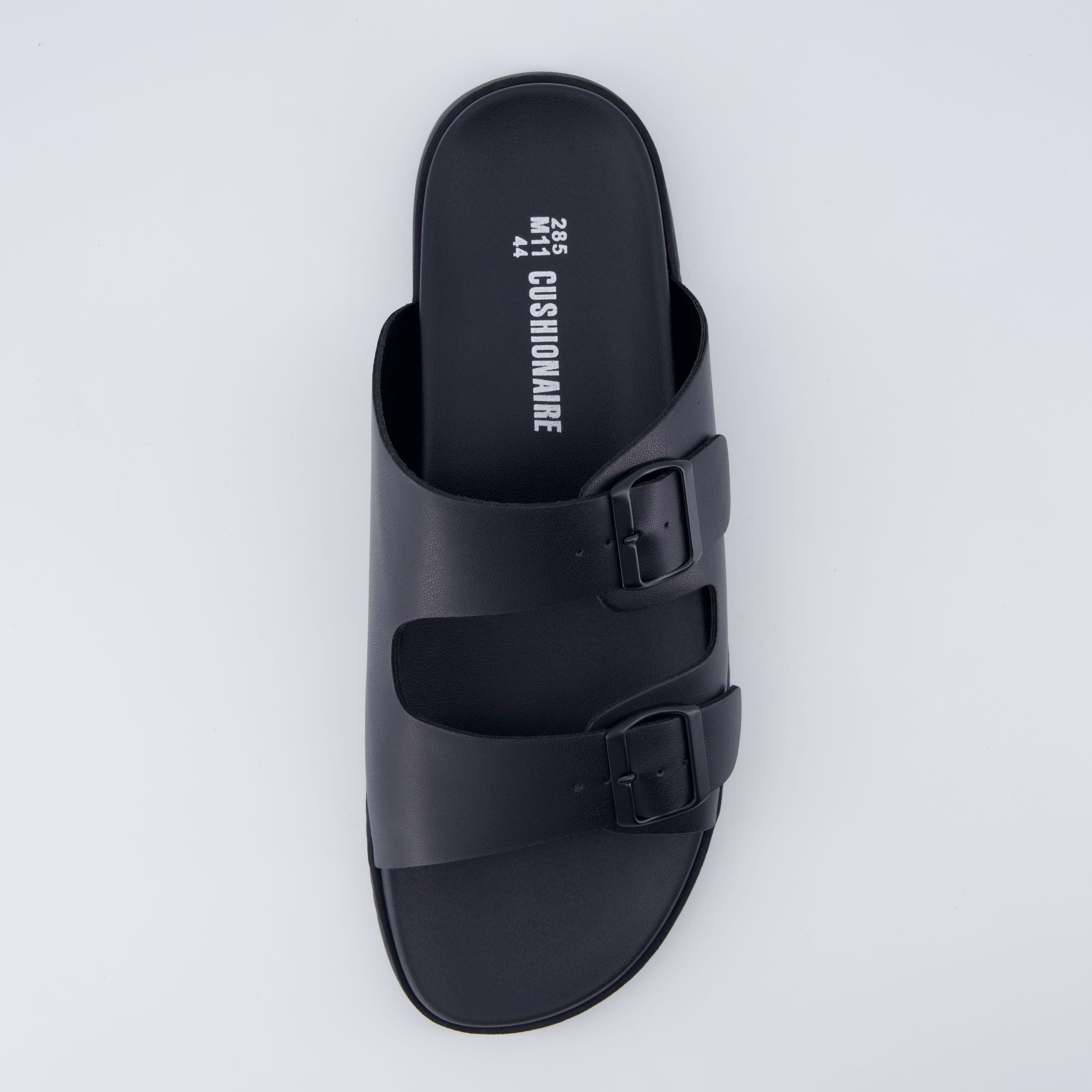 Nation Slip On Slides Black Medium