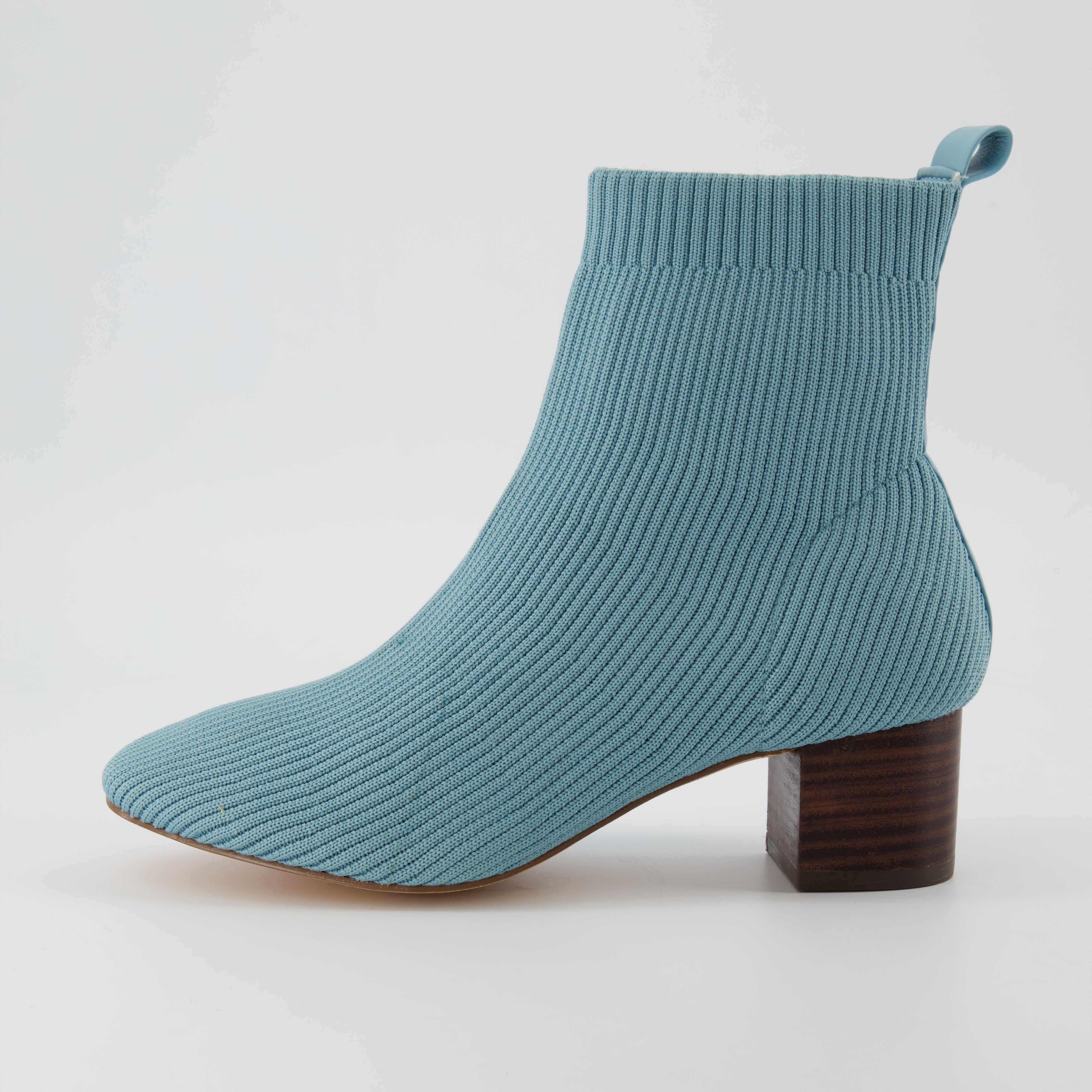 Neely Knit Bootie Blue Haze