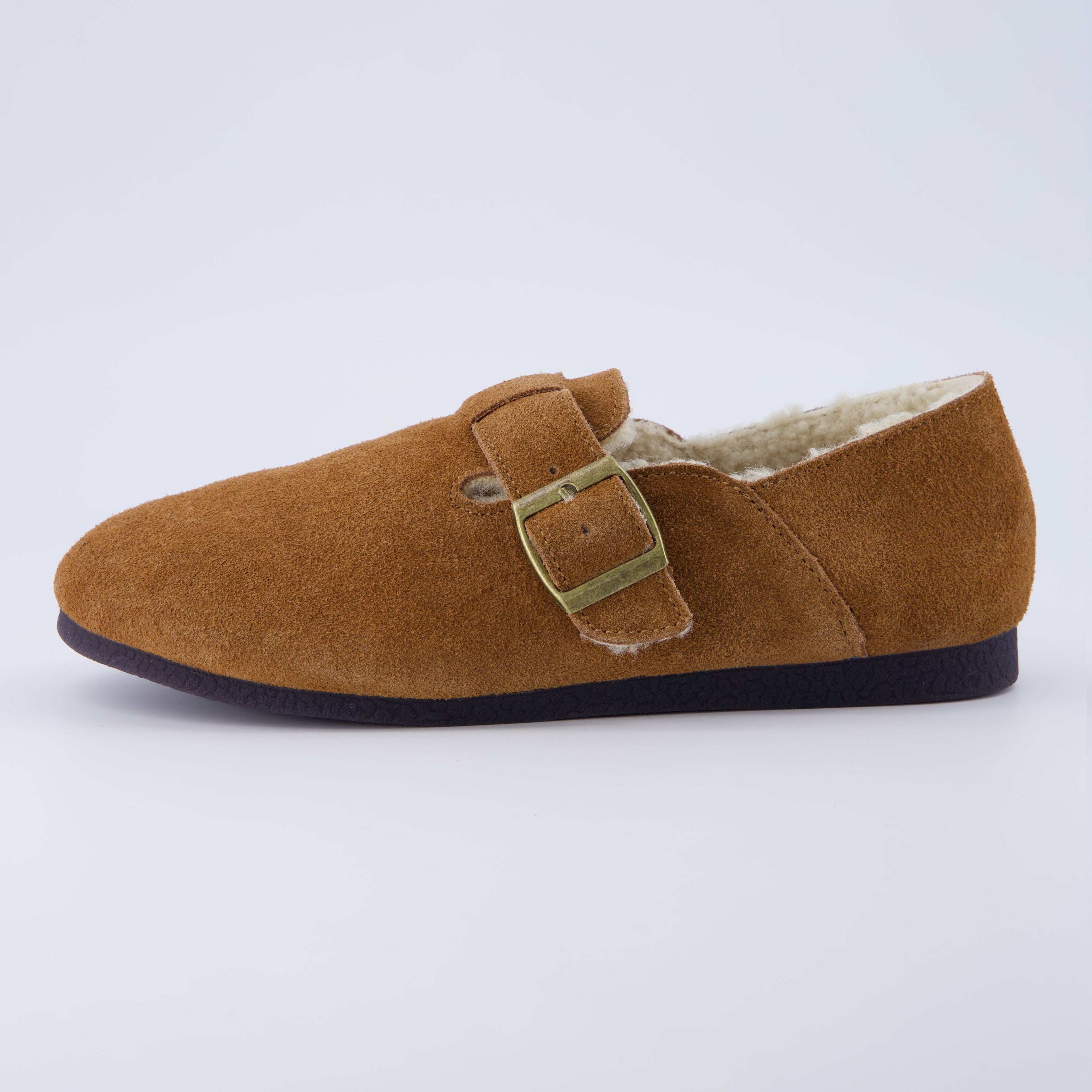 Nest Cozy Suede Clog Rust