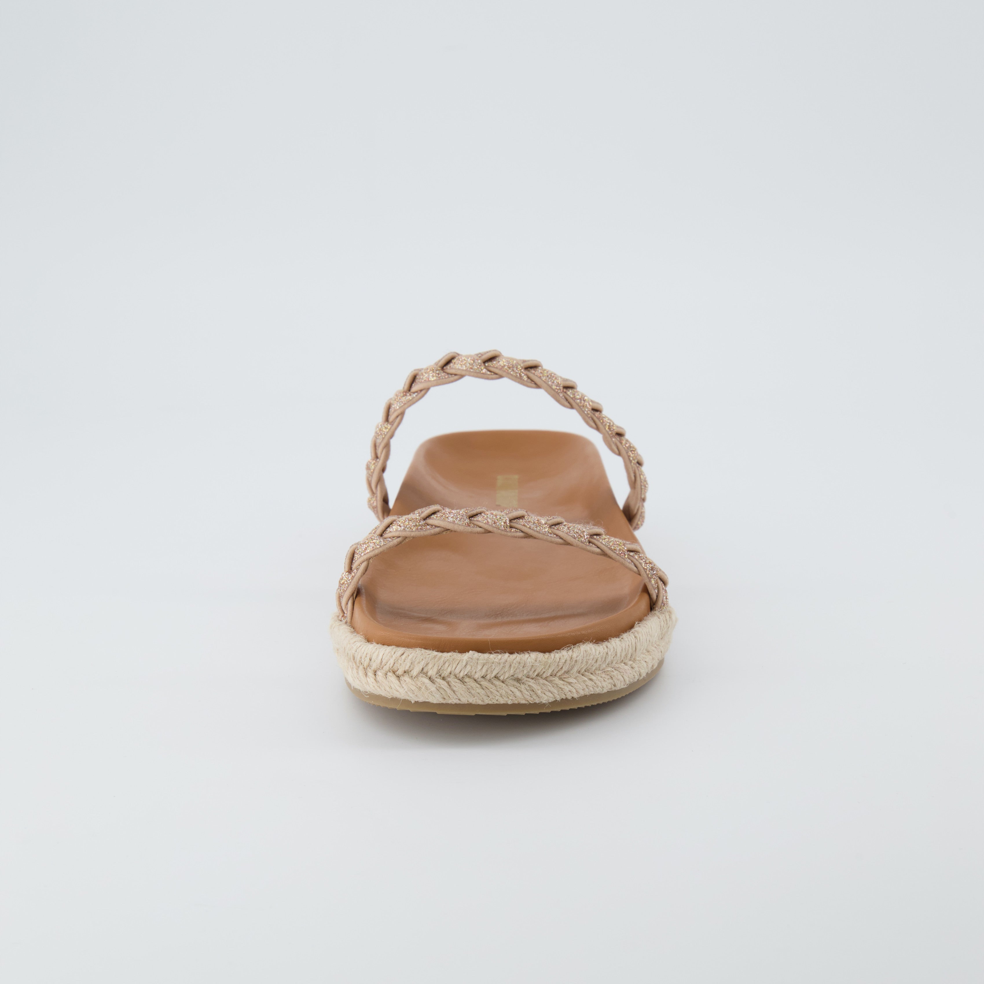 Nutmeg Espadrille Footbed Sandal Tan