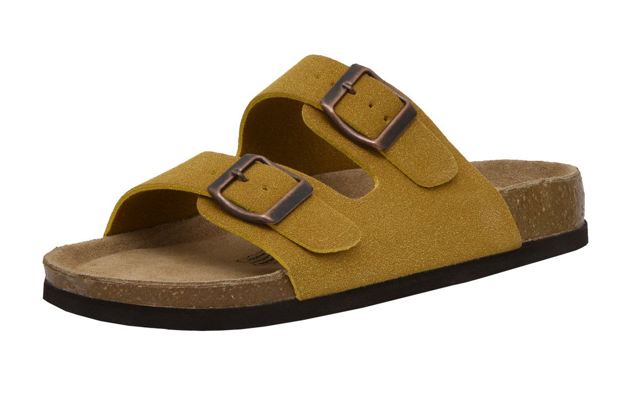 Lane Cork Footbed Sandal Suedes Pink Suede