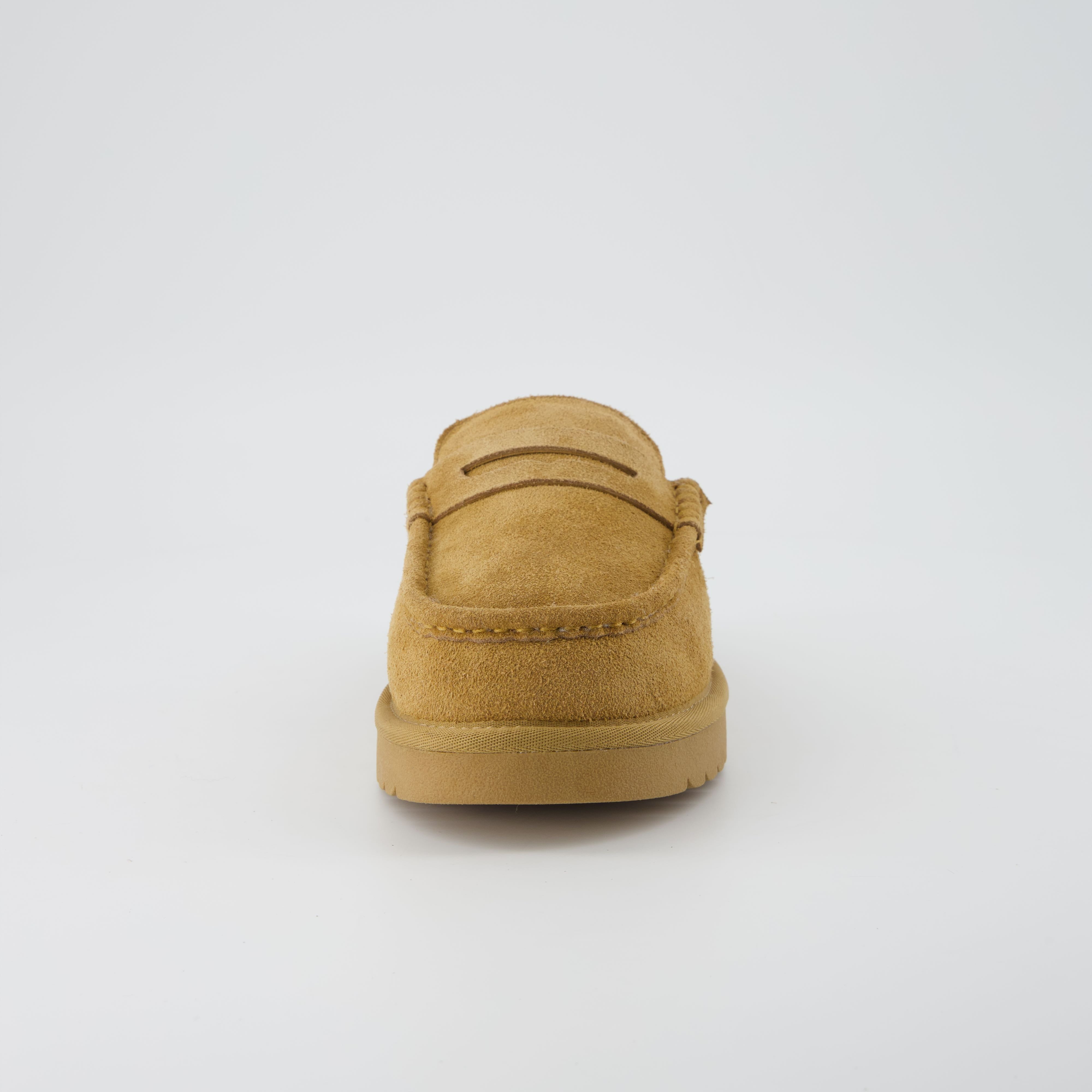 Ollie Suede Slippers Chestnut