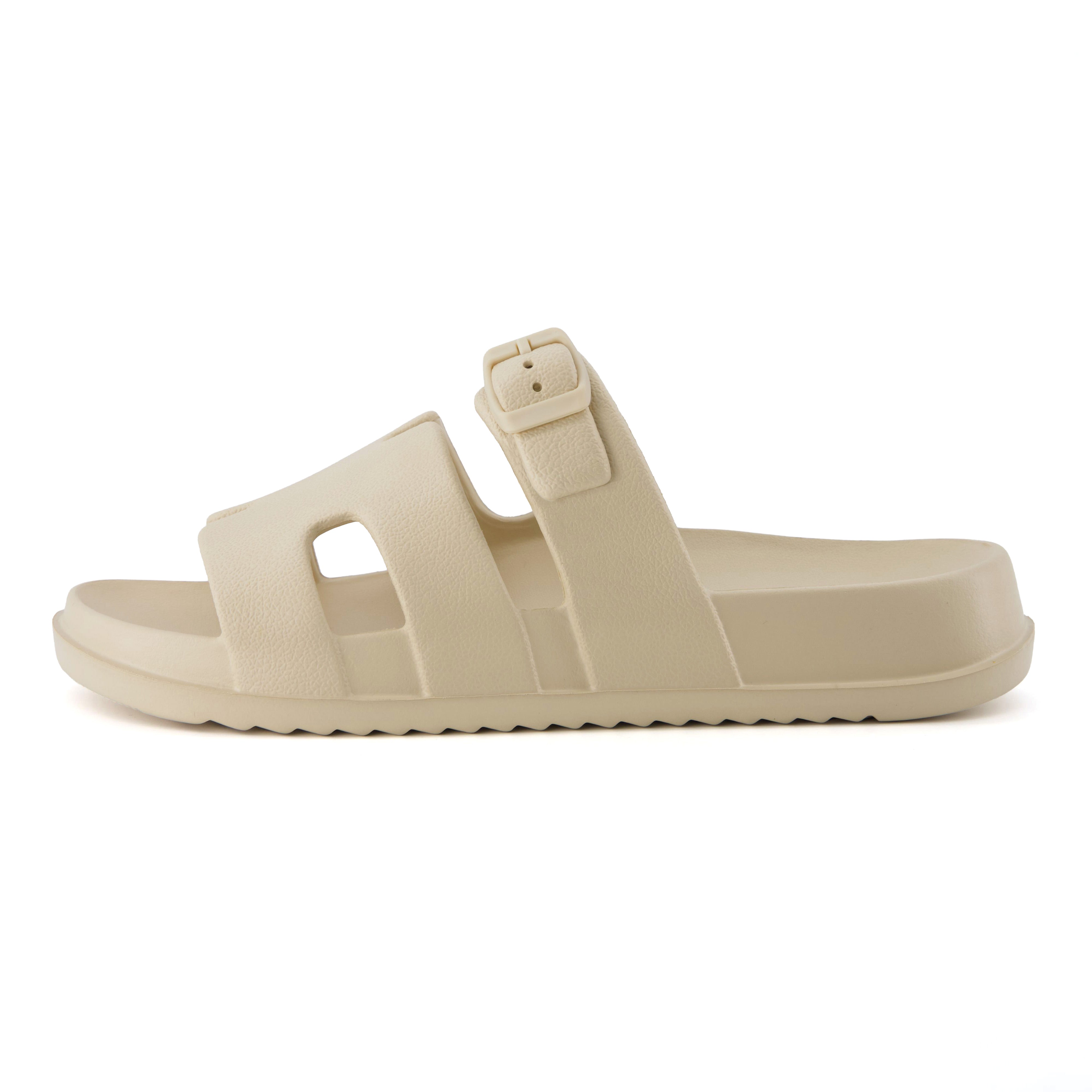 Orbit Slide Sandals Khaki Medium