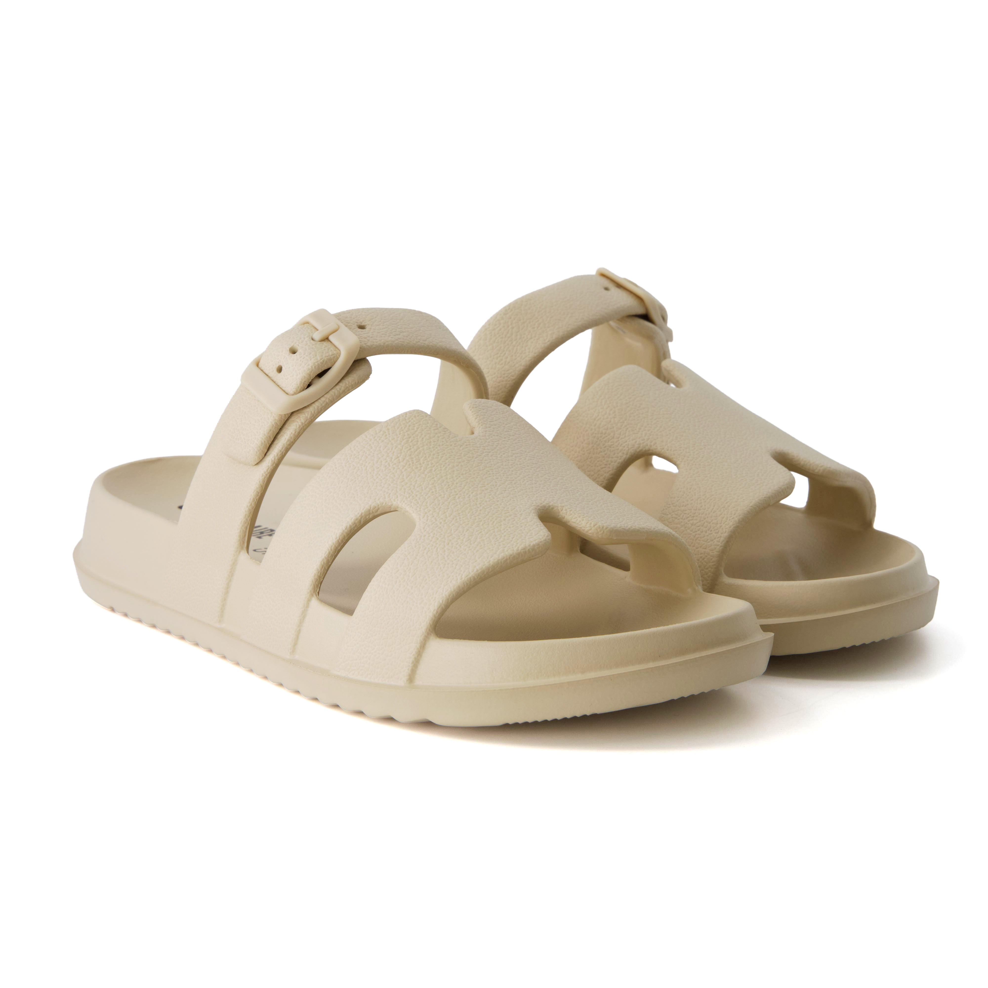 Orbit Slide Sandals Khaki Medium