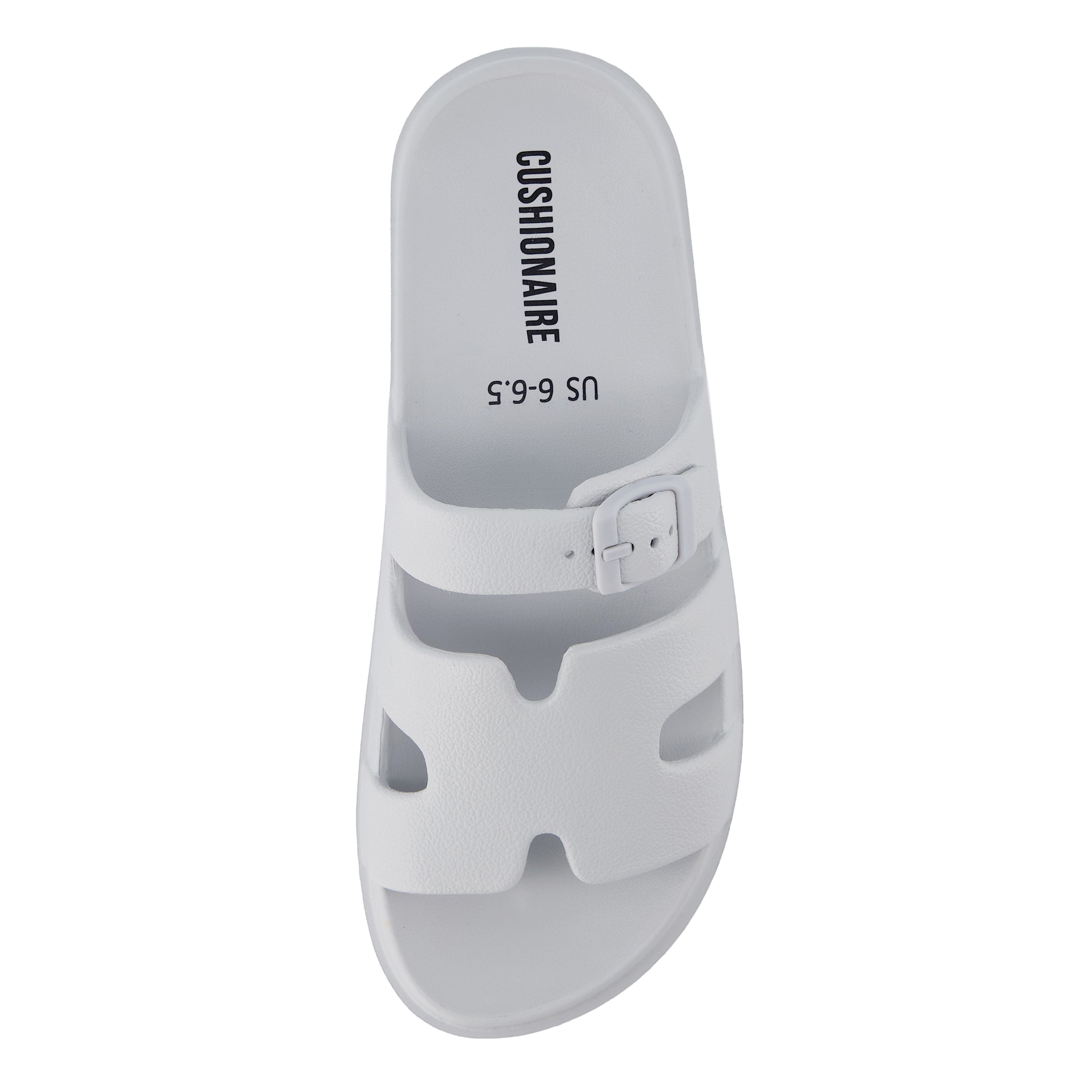 Orbit Slide Sandals Light Gray Medium