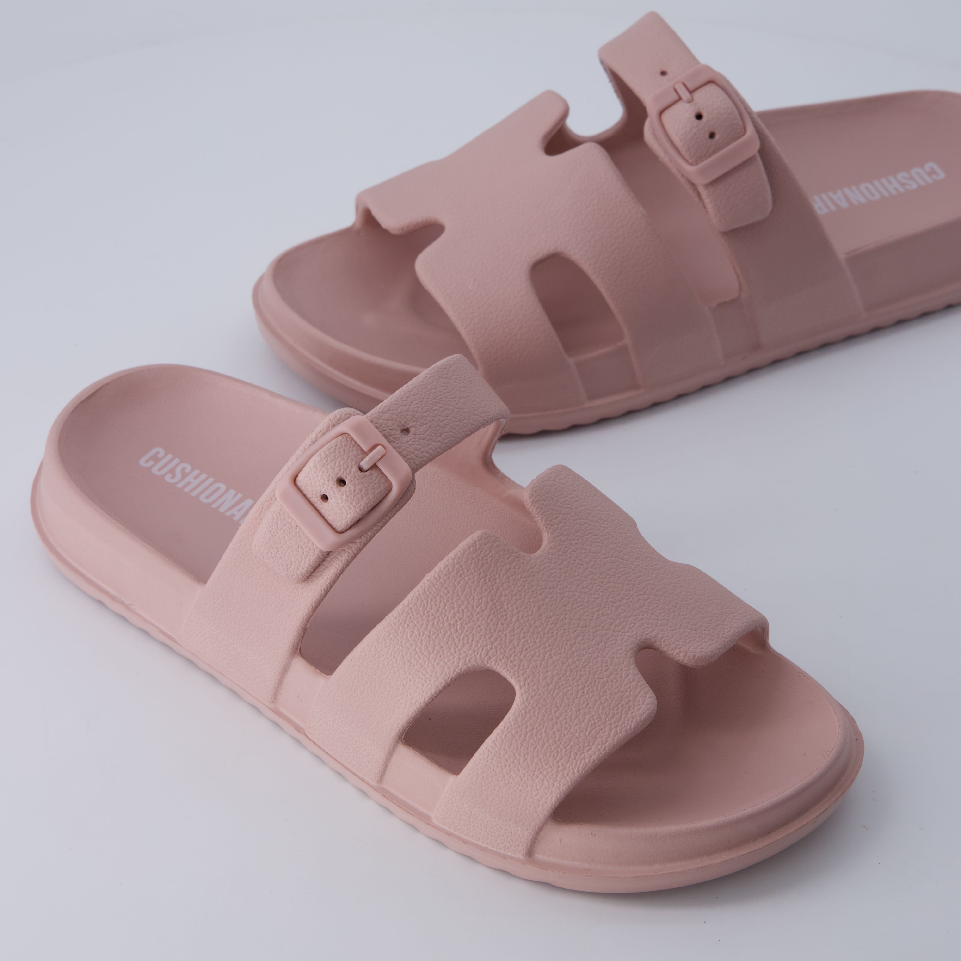 Orbit Slide Sandals Pink Medium