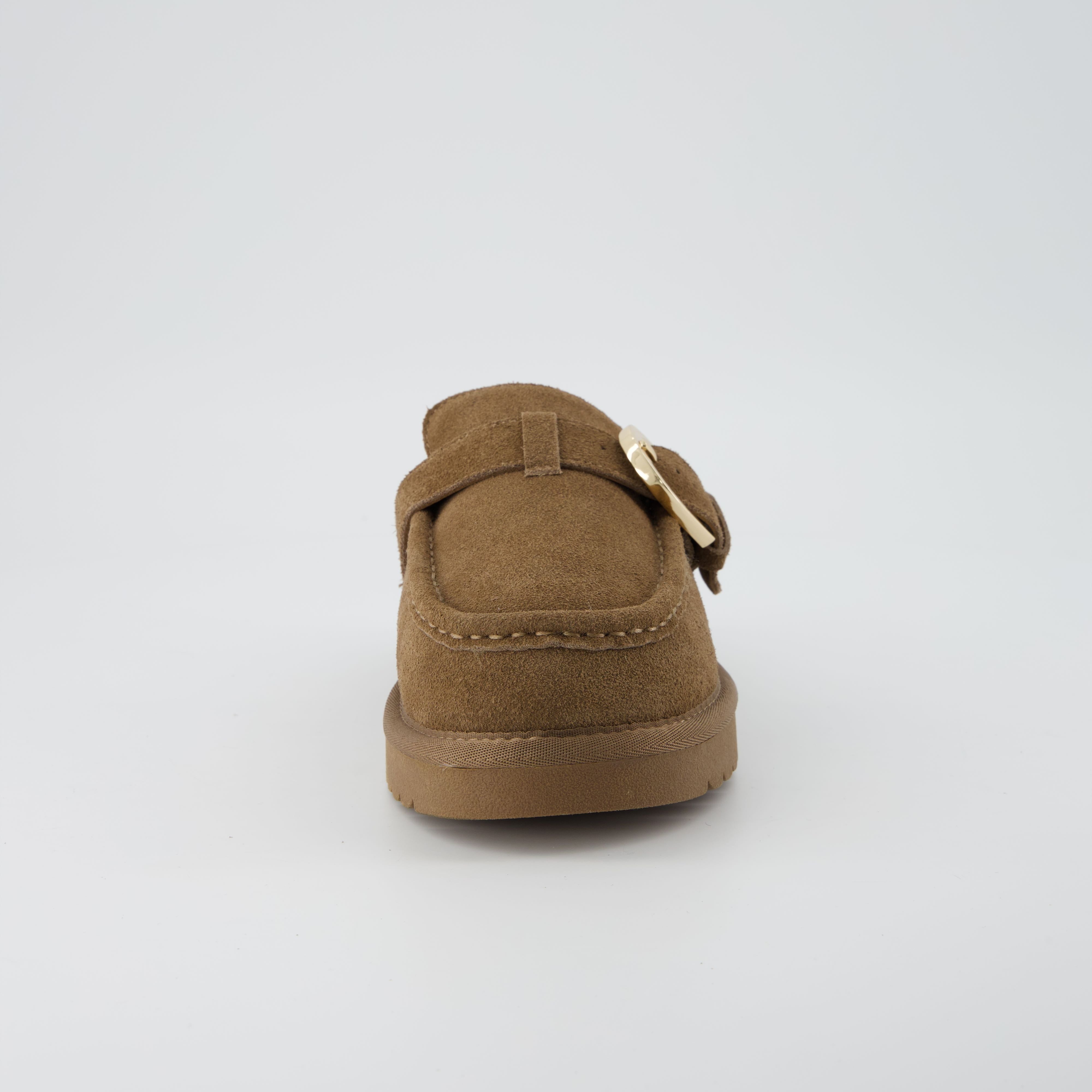 Origin Suede Slippers Brown