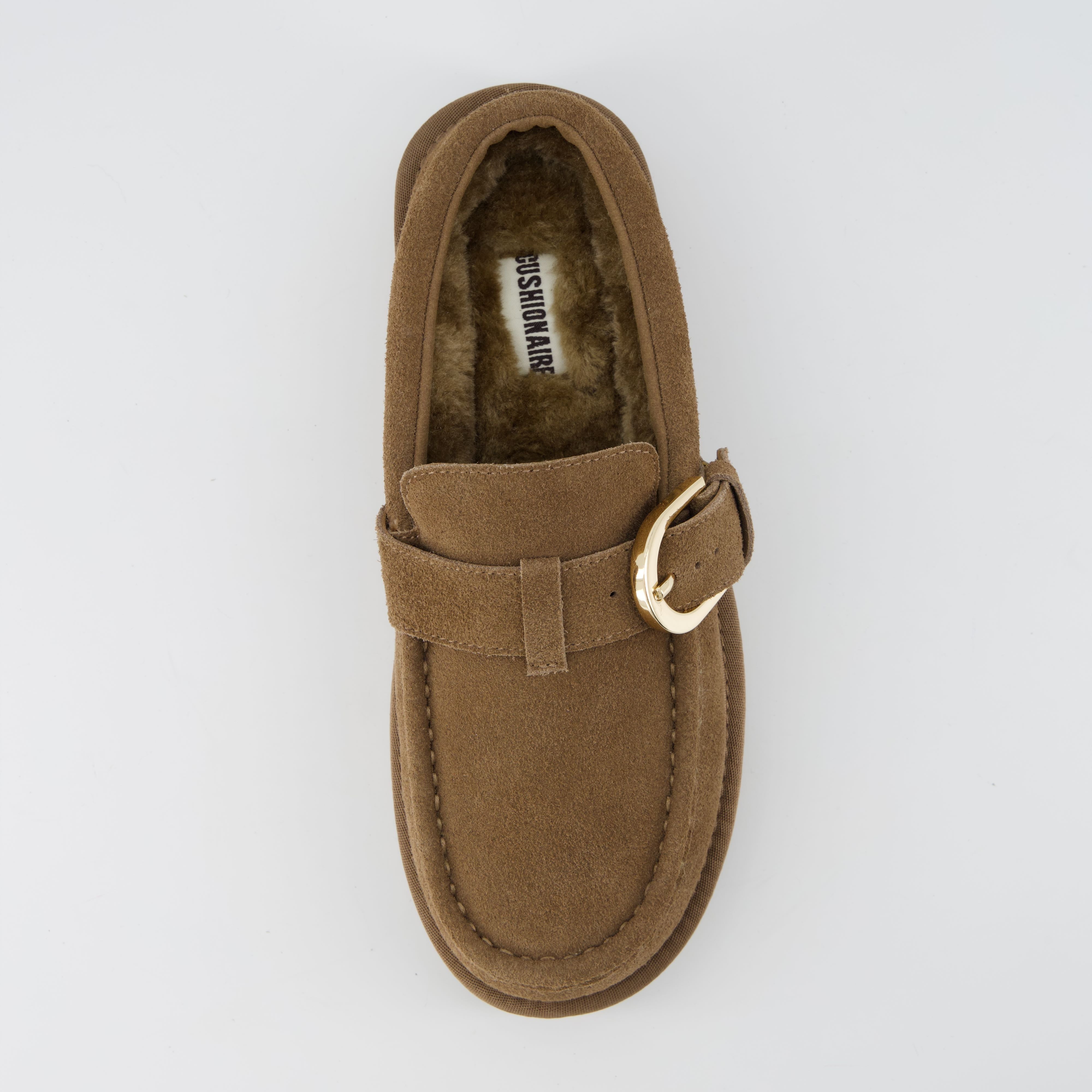 Origin Suede Slippers Brown