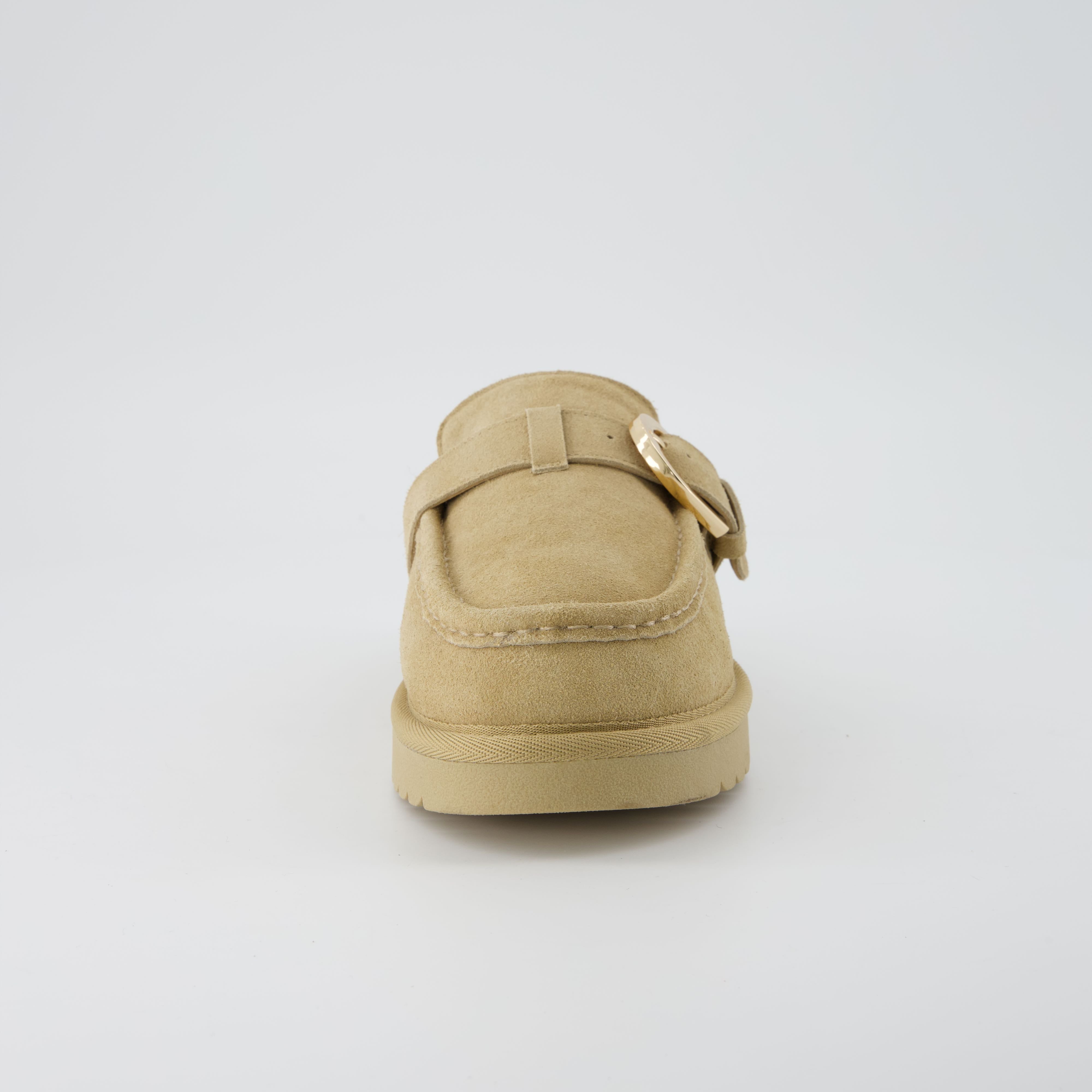 Origin Suede Slippers Biscuit