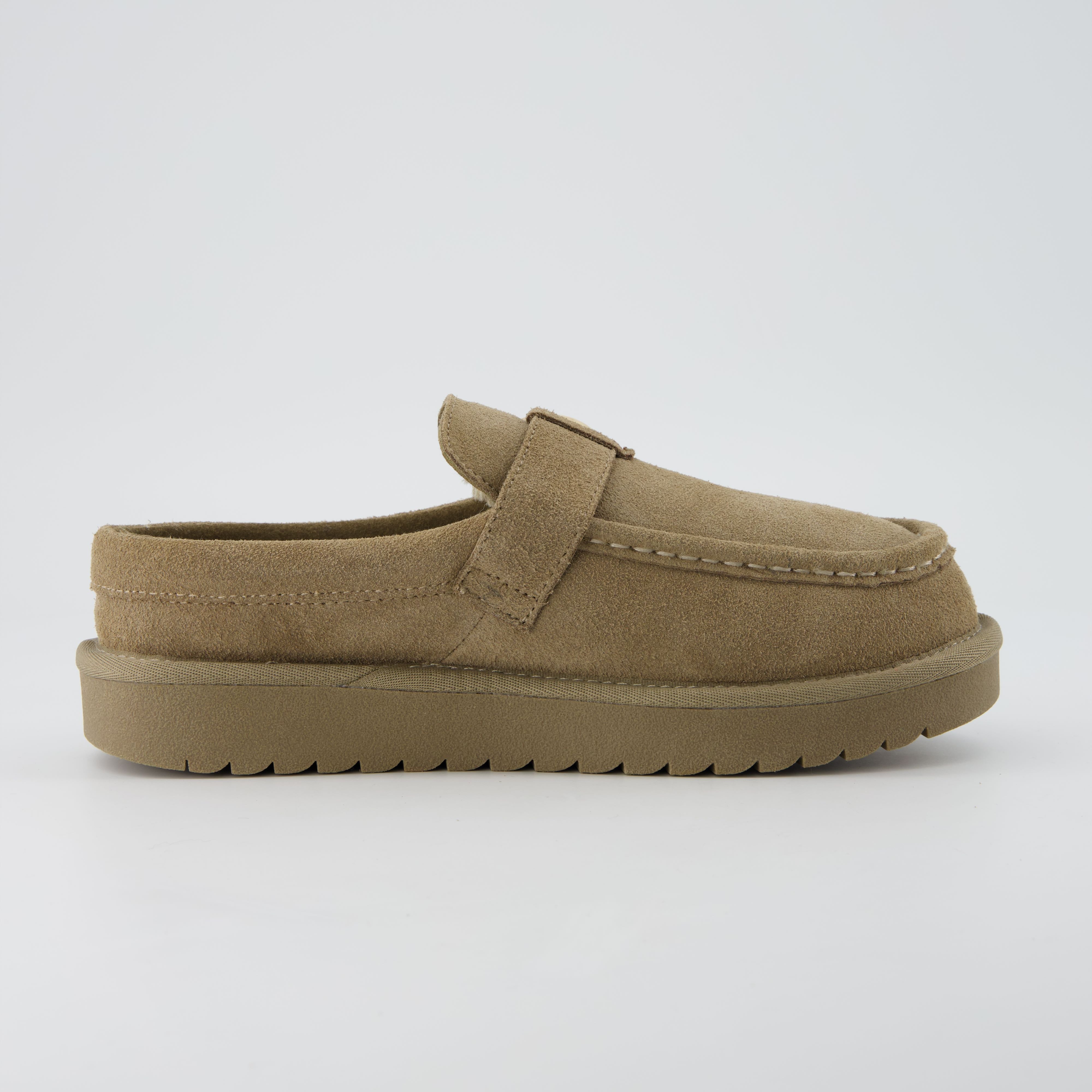Origin Suede Slippers Moss