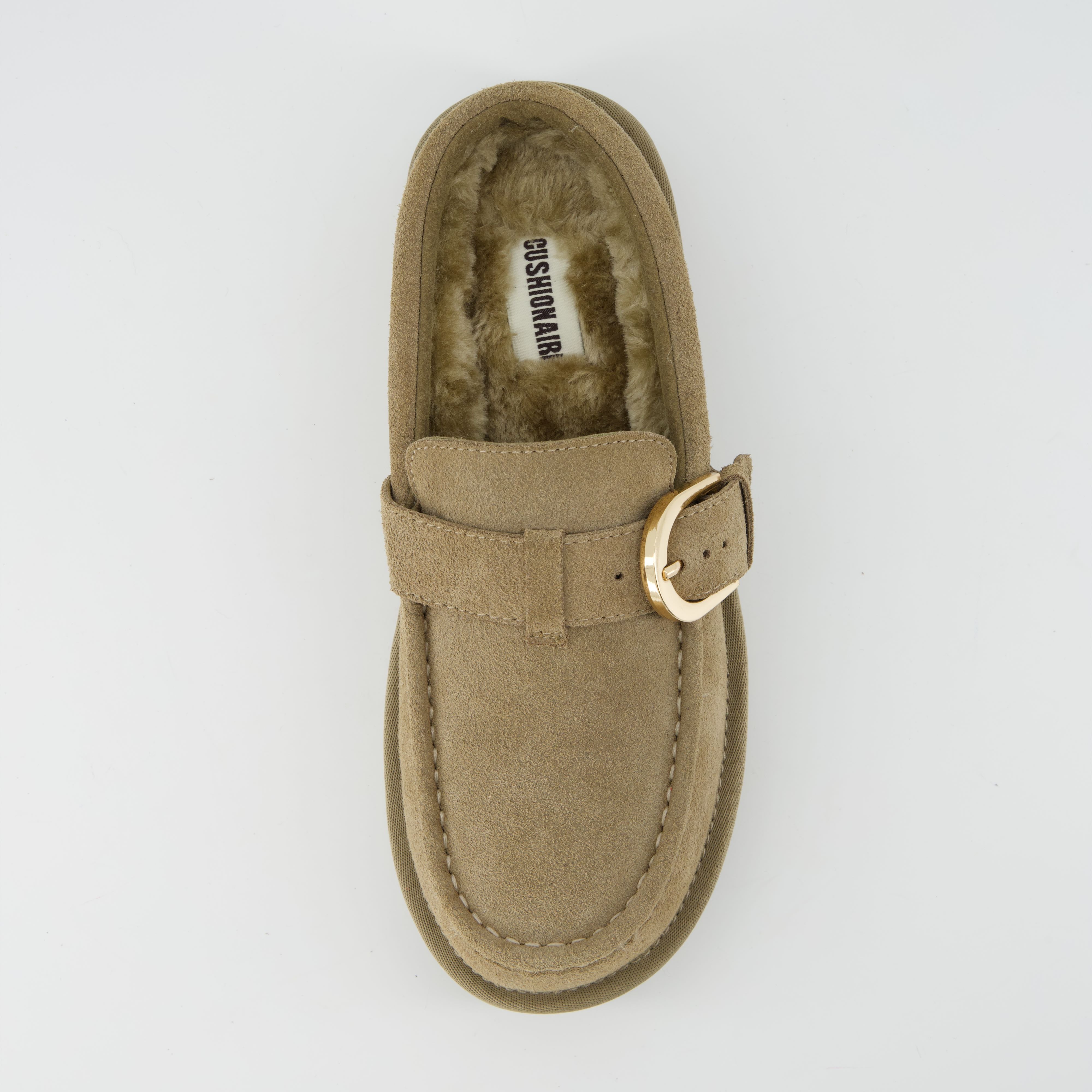 Origin Suede Slippers Moss