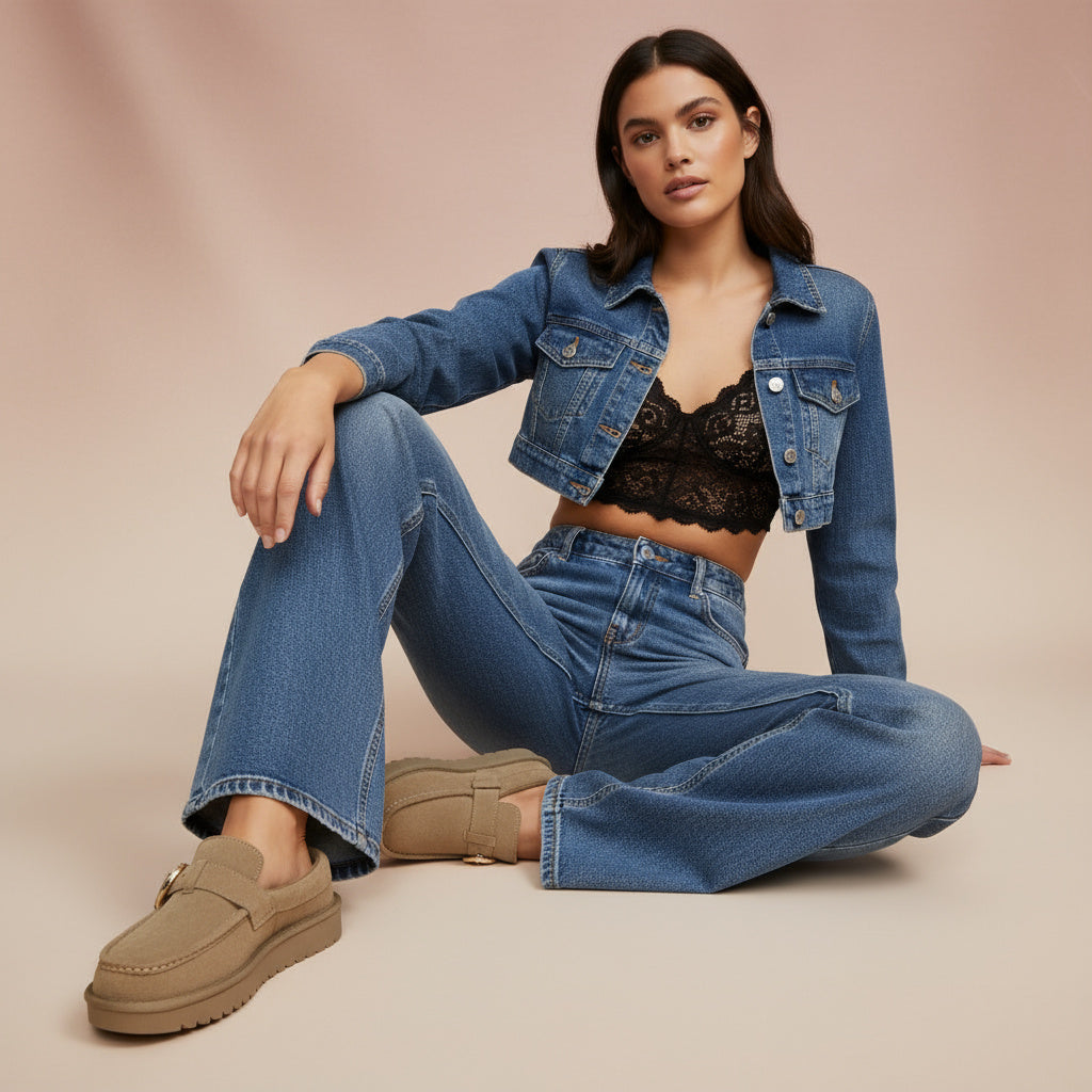 Origin Suede Slippers Moss