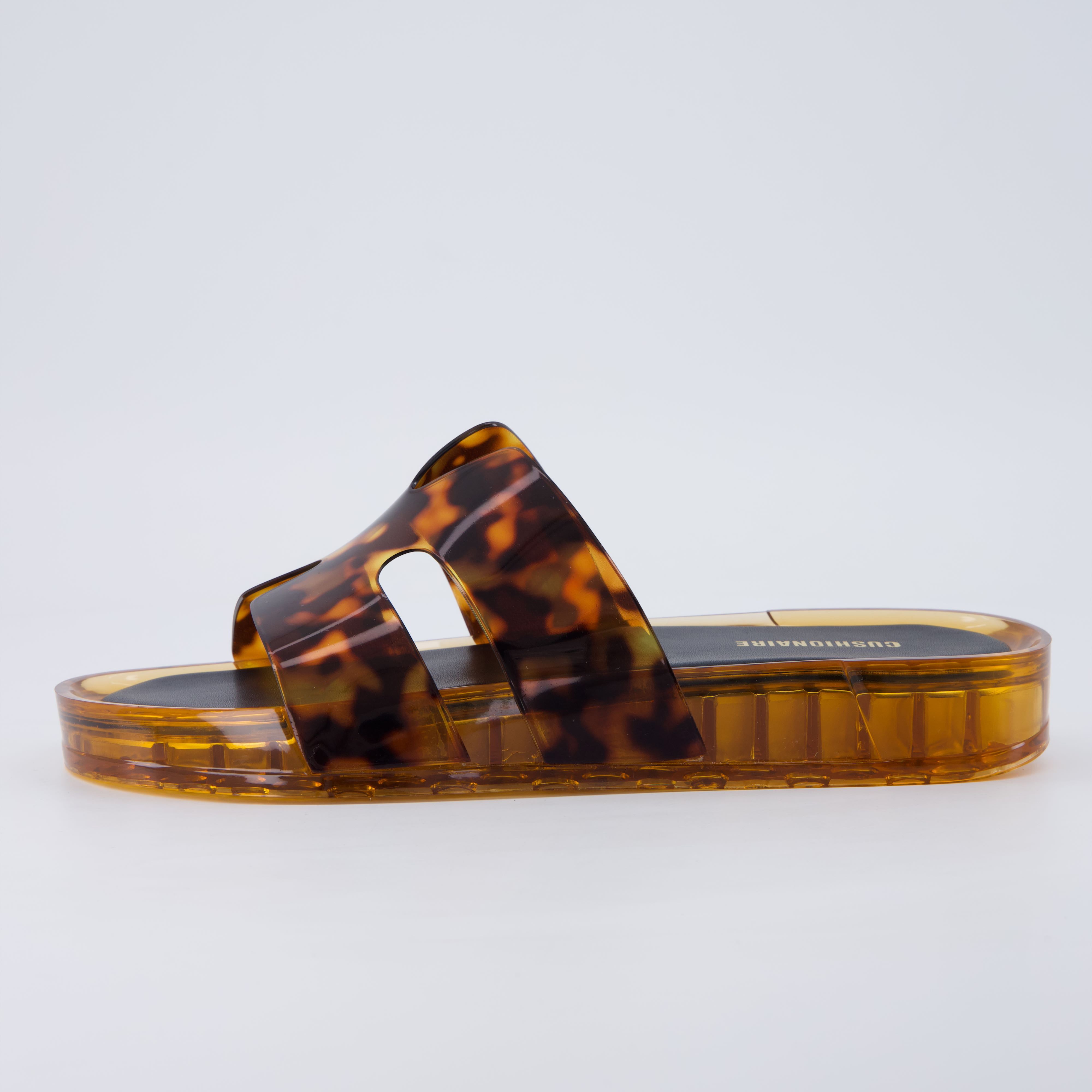 Palm Slides Jelly Sandals Tortoise Medium