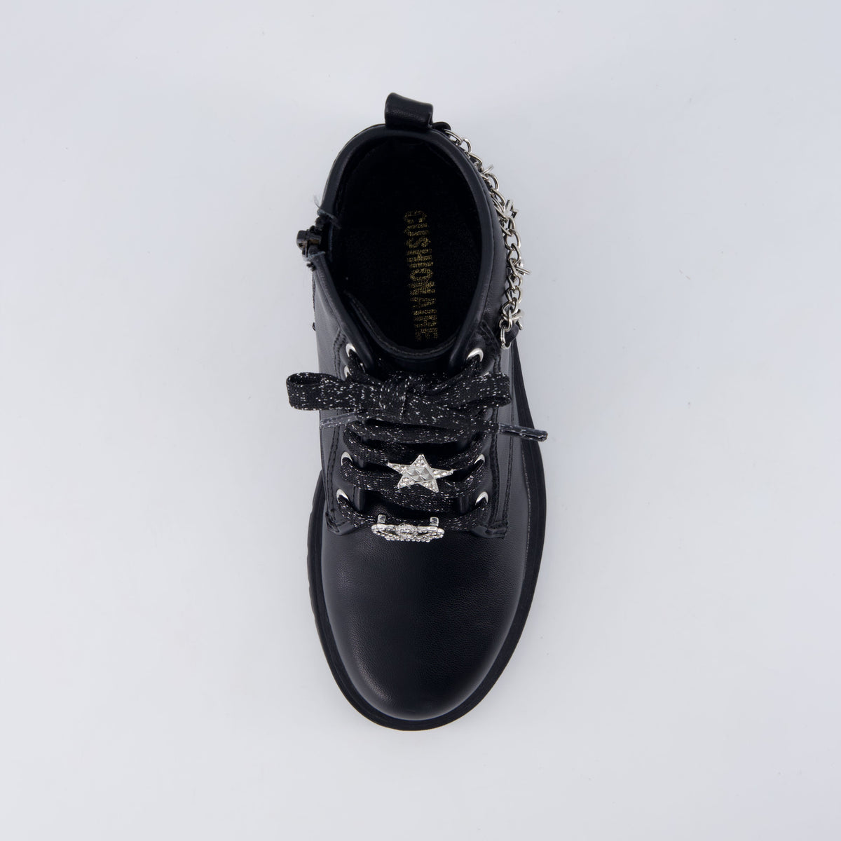 Philly Girls Combat Boots Black Medium