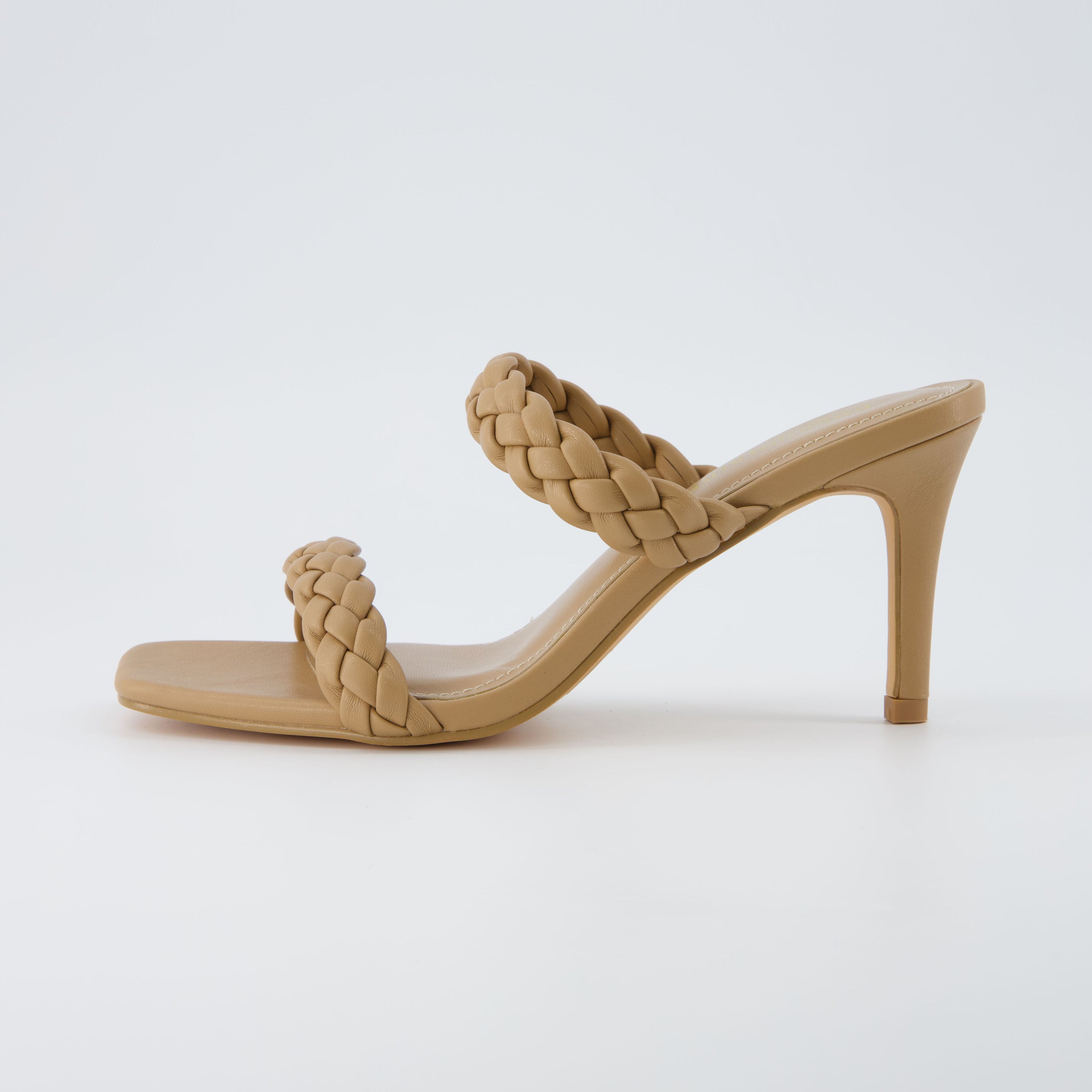 Pippa Braided Dress Sandal Tan