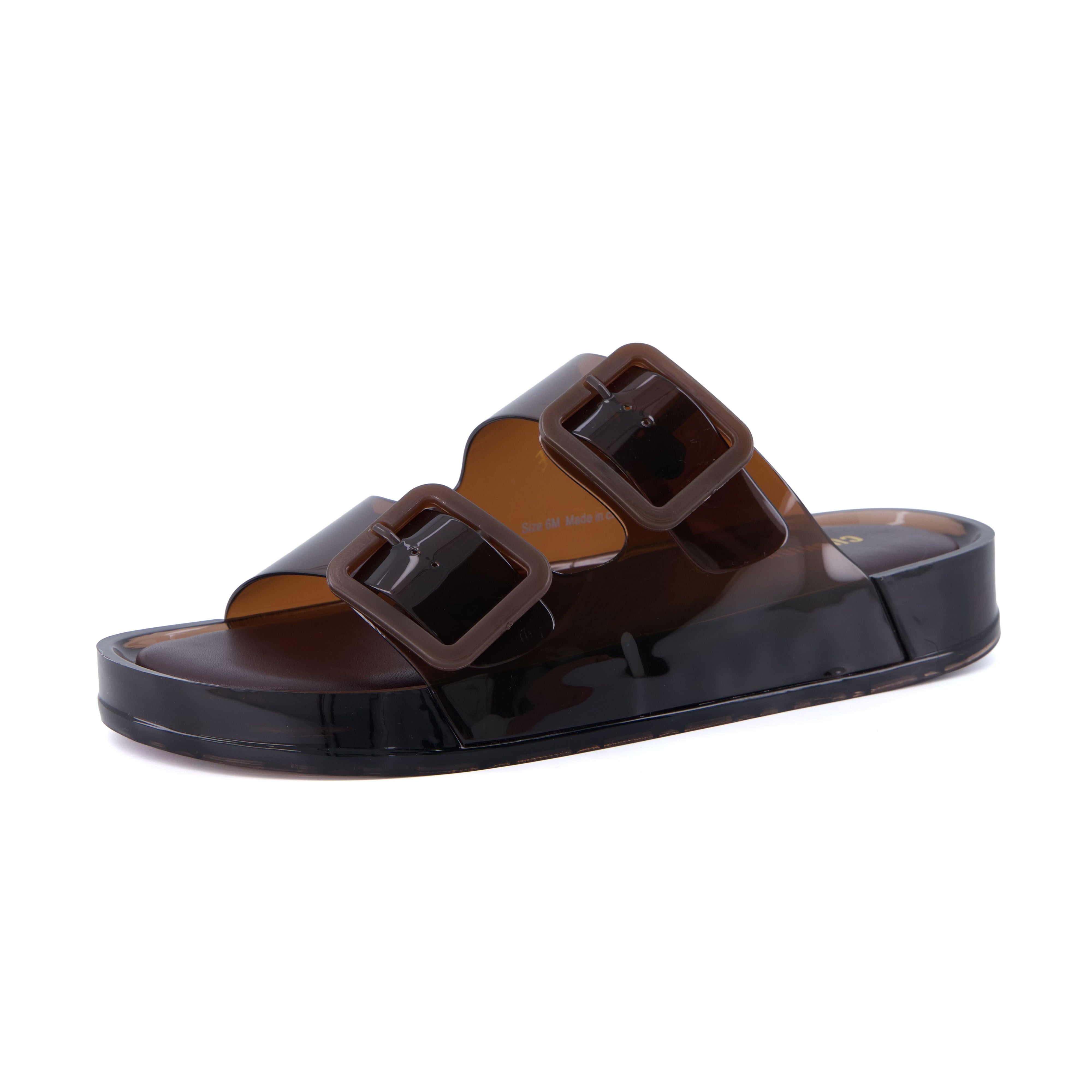 Pool Slip-On Slides Chocolate Medium