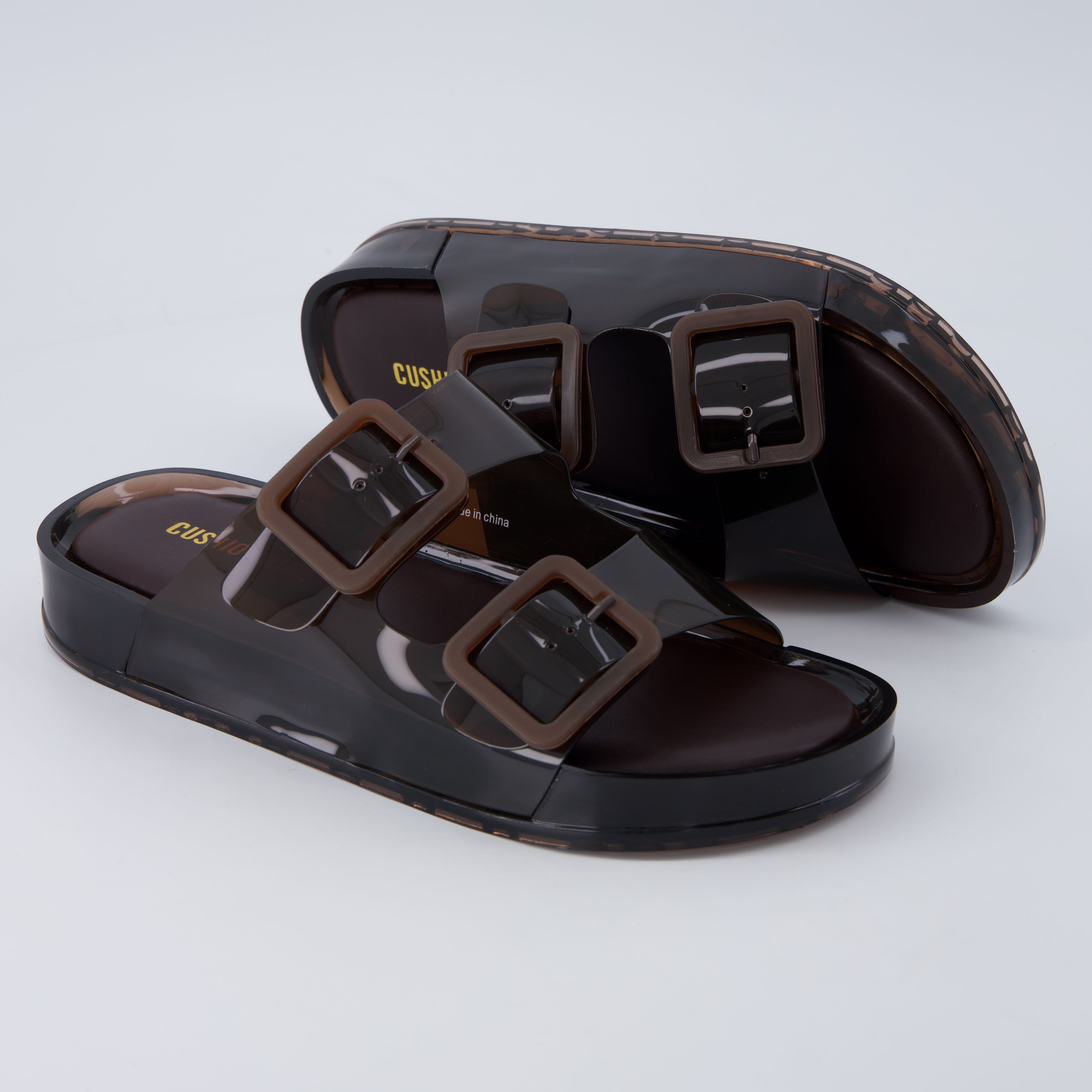 Pool Slip-On Slides Chocolate Medium