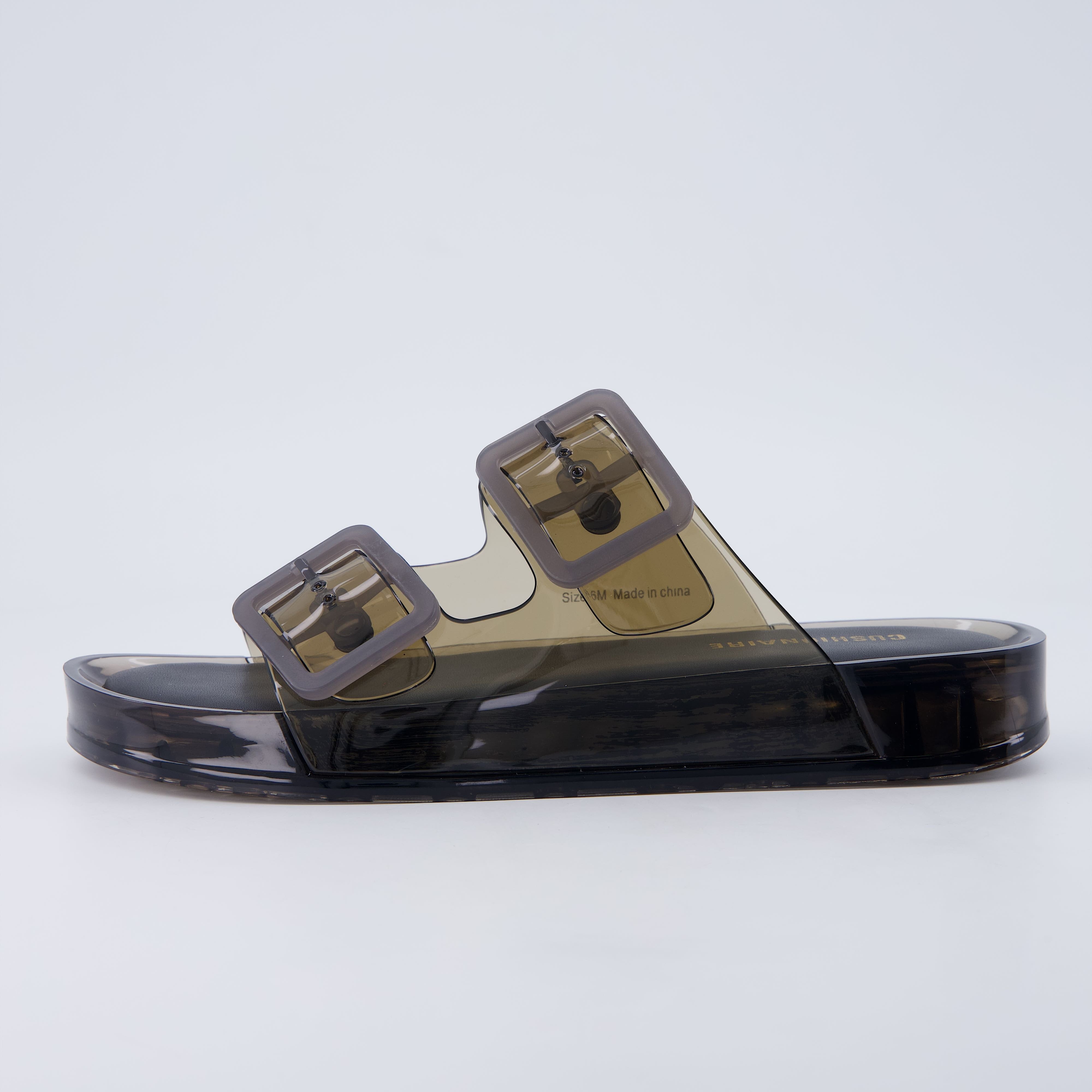 Pool Slip-On Slides Smoke Medium