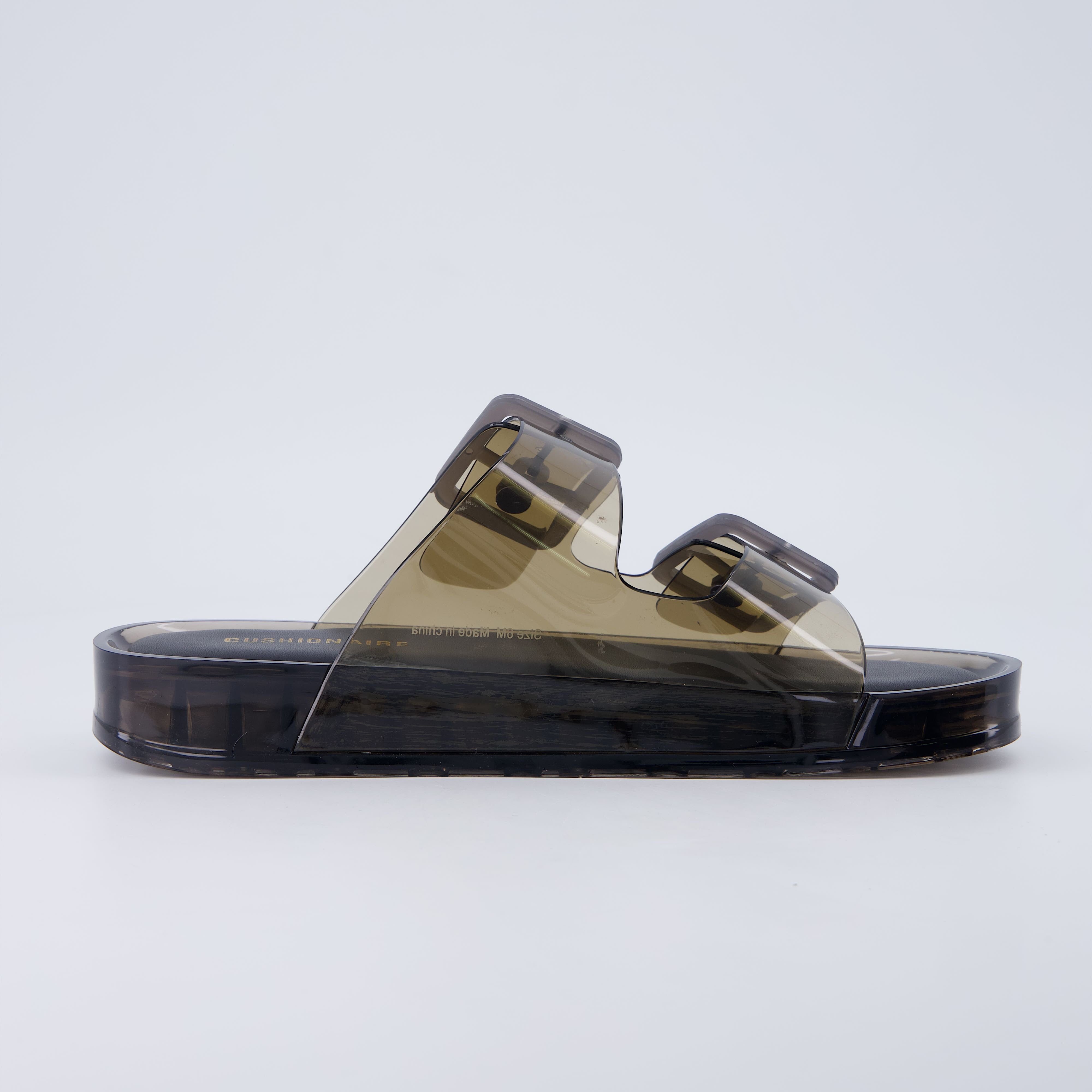 Pool Slip-On Slides Smoke Medium