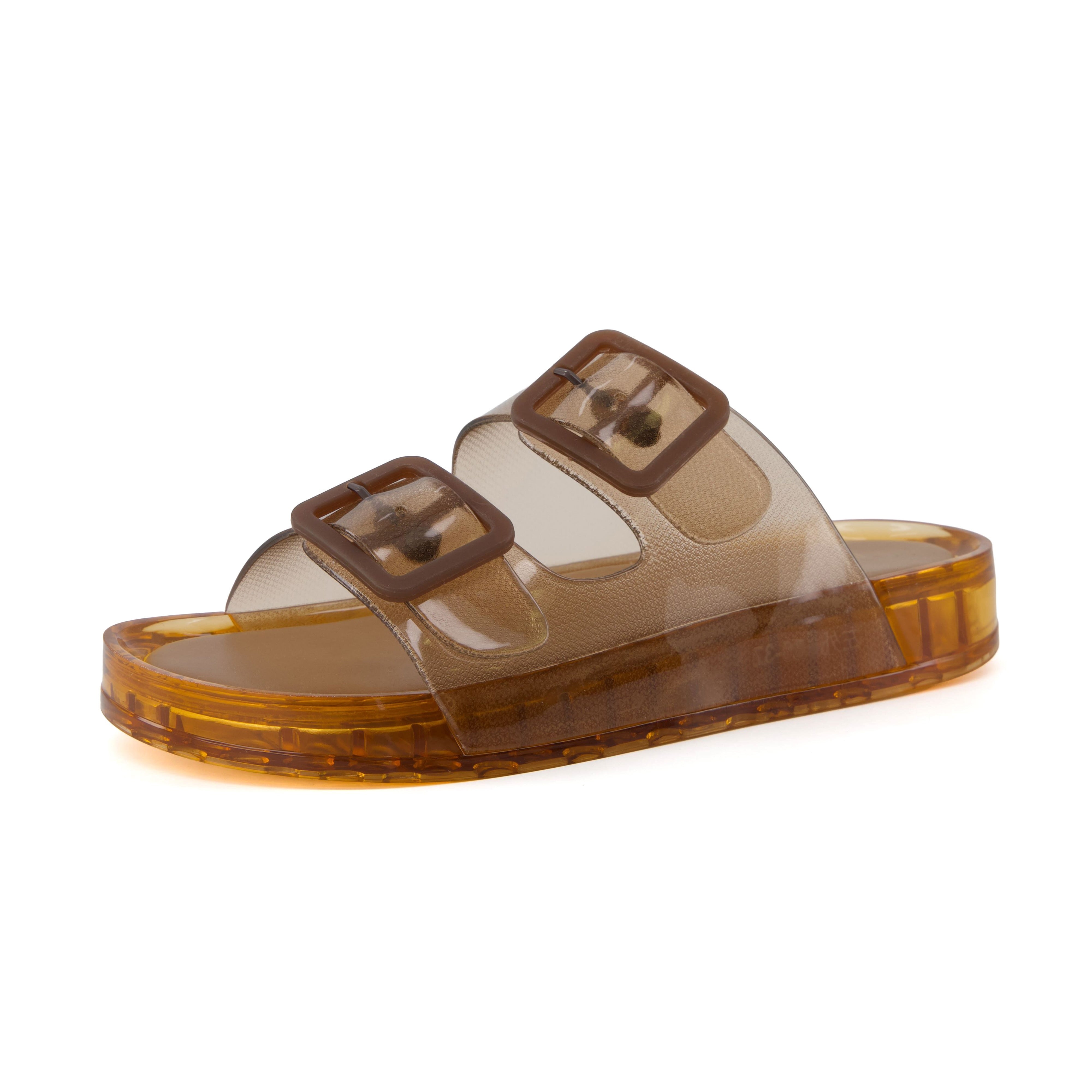 Pool Slip-On Slides Whiskey Medium