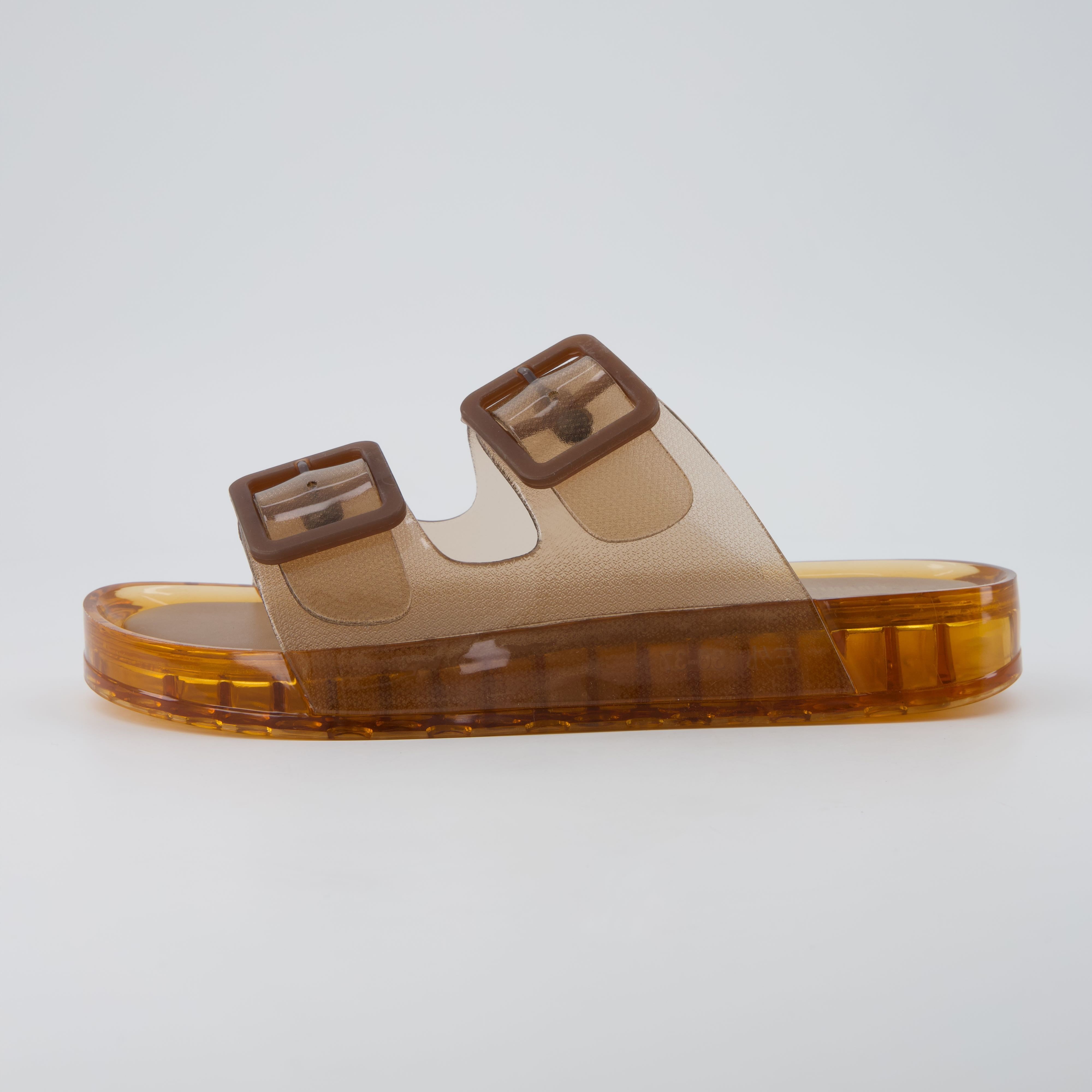 Pool Slide Sandals Whiskey Medium