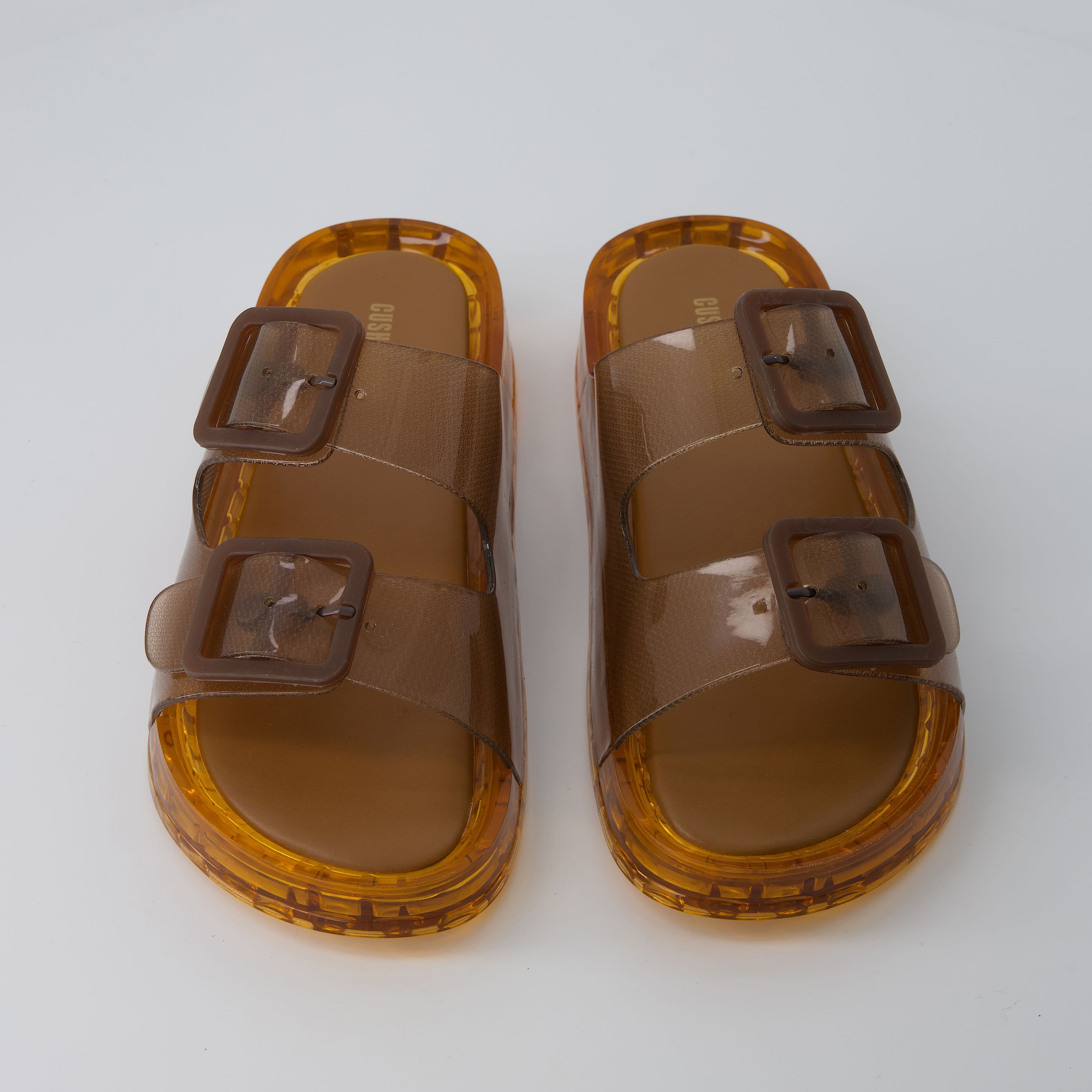 Pool Slide Sandals Whiskey Medium