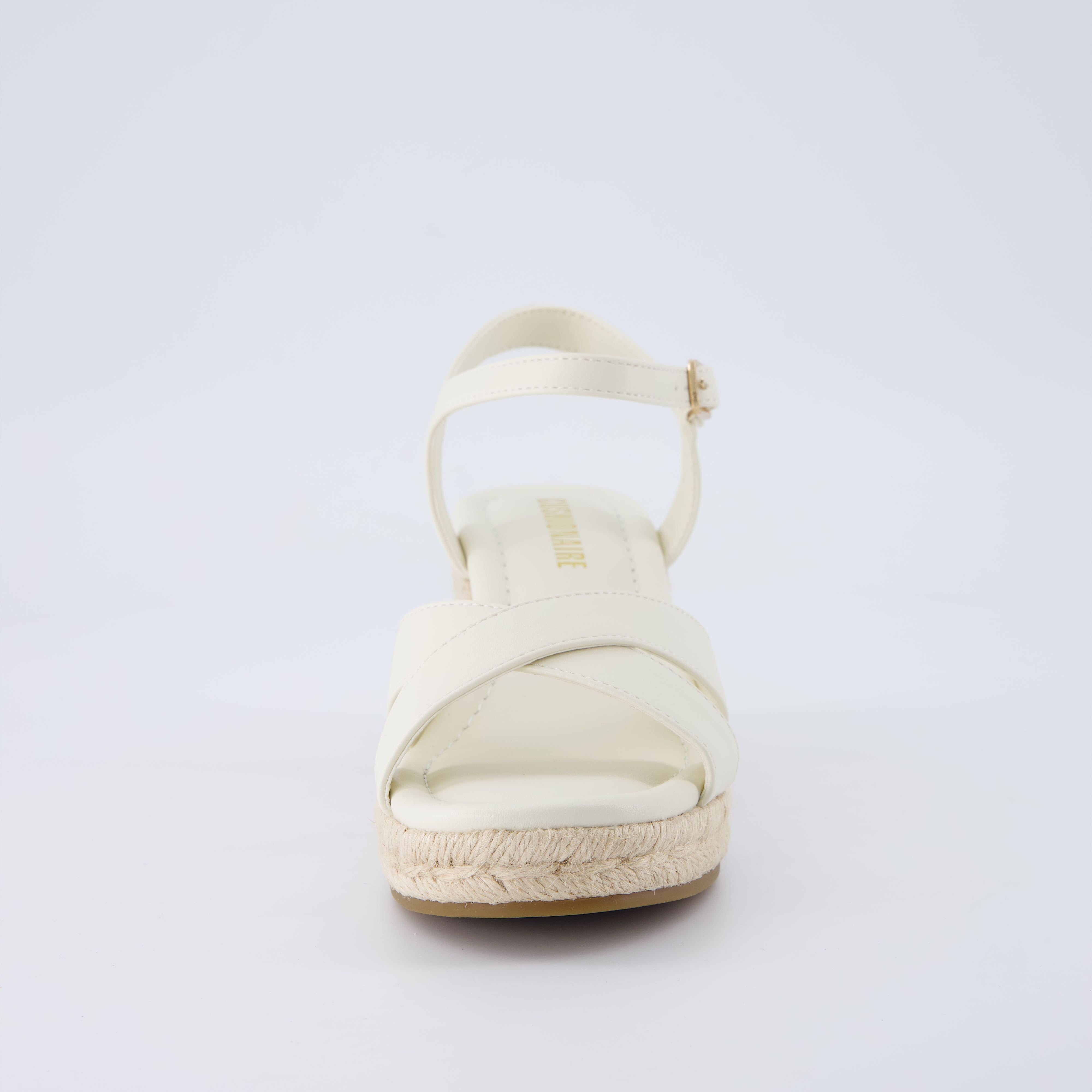 Prego Espadrille Wedge Sandals Gray Medium